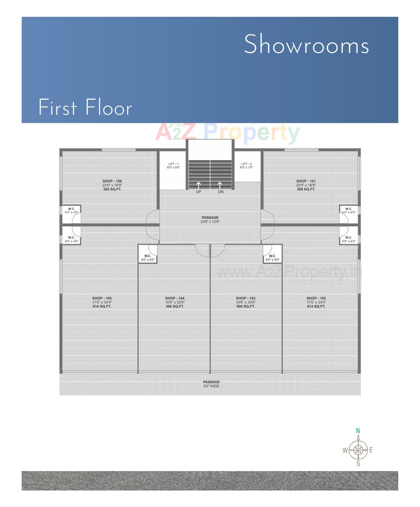 Layout of real estate project Raj Mahel located at Mavdi, Rajkot, Gujarat