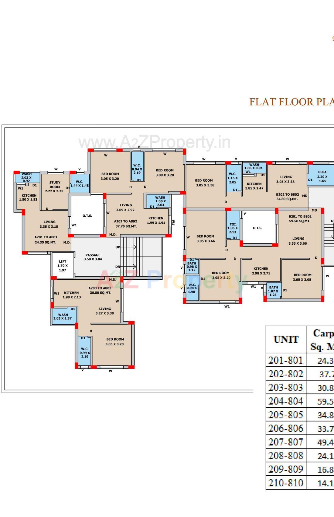 Layout of real estate project Rajkot Zaweri Bazar located at Rajkot, Rajkot, Gujarat