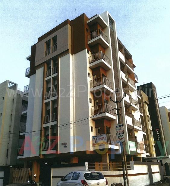 3D Elevation of real estate project Rajyog Palace located at Mavdi, Rajkot, Gujarat