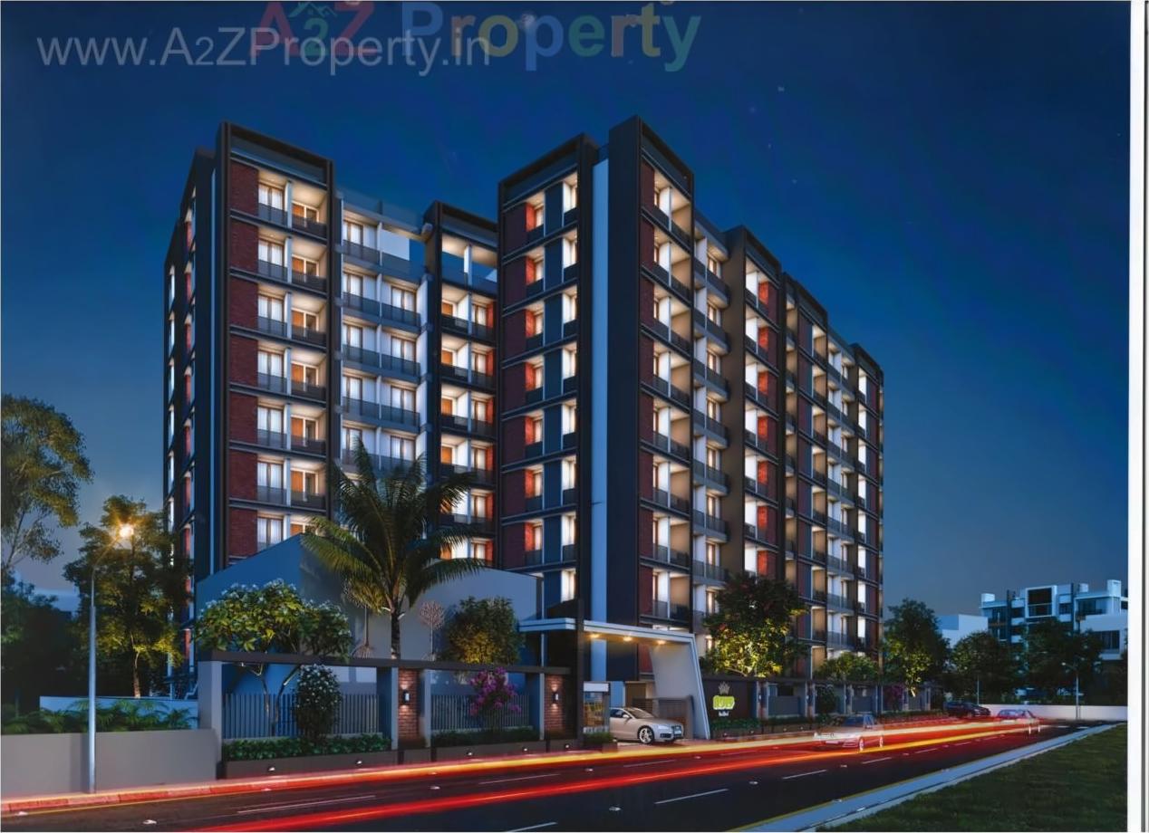 3D Elevation of real estate project Rani Residency located at Raiya, Rajkot, Gujarat