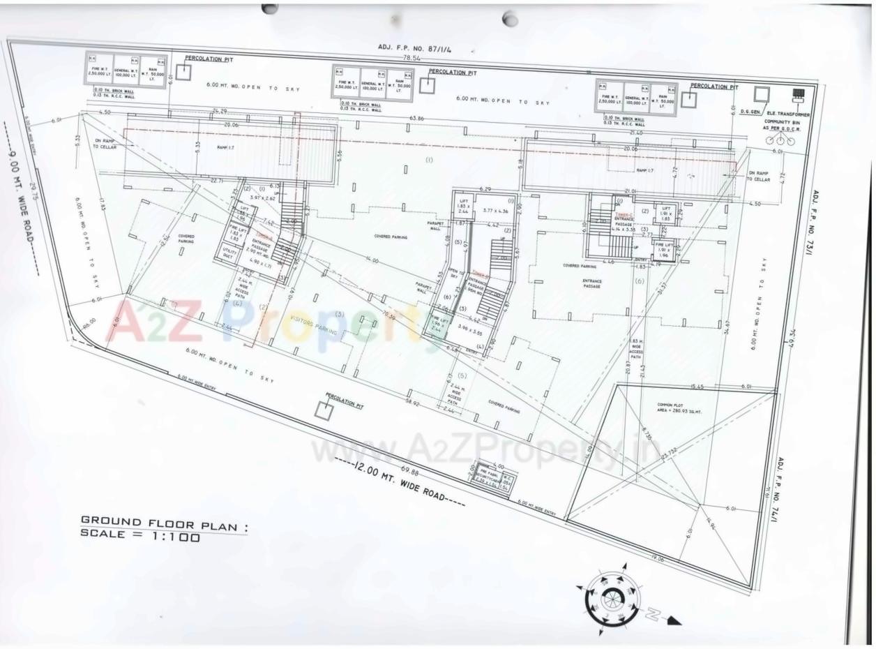  of real estate project Rani Residency located at Raiya, Rajkot, Gujarat