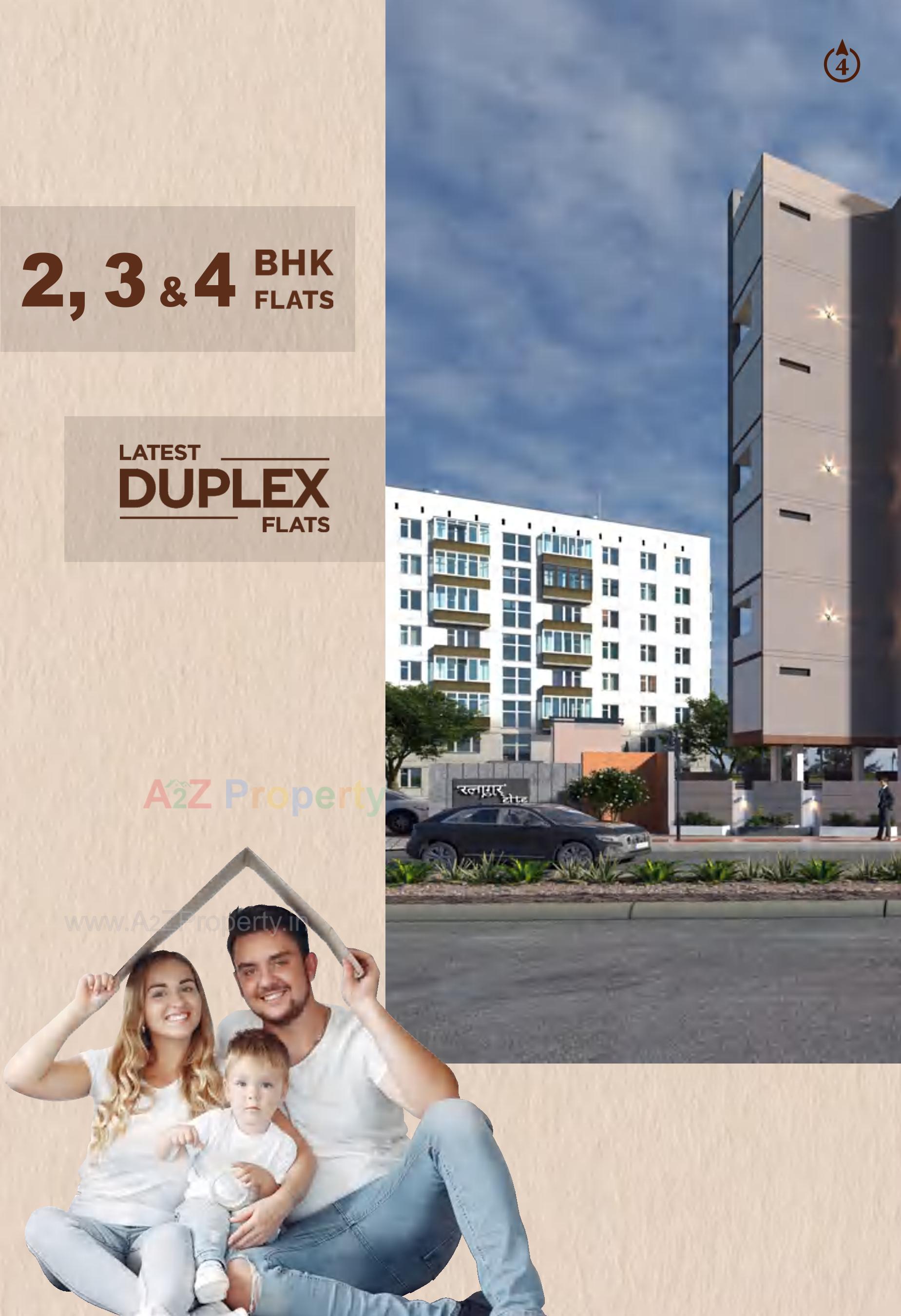  of real estate project Ratnagar Elite located at Nanamava, Rajkot, Gujarat