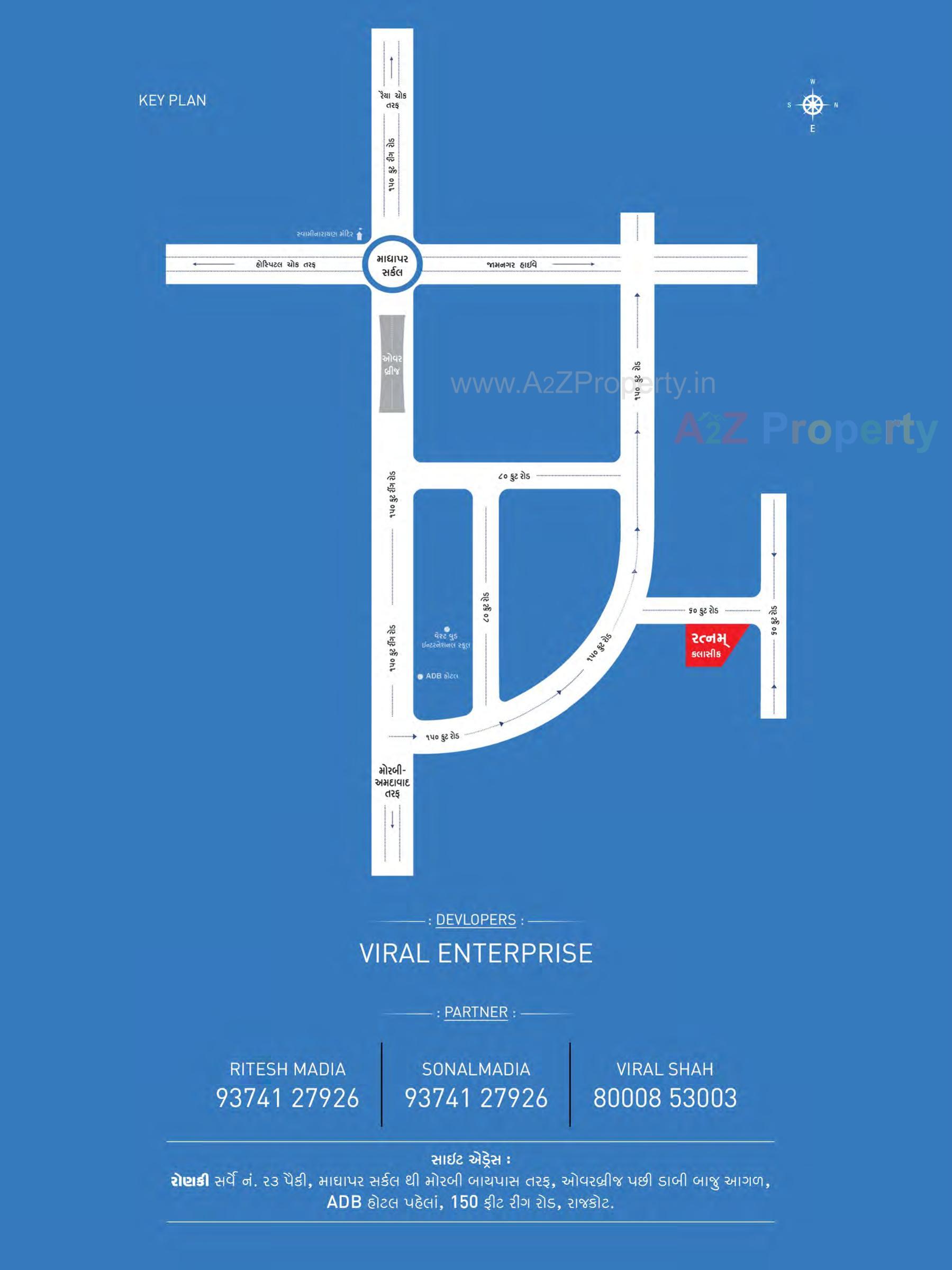  of real estate project Ratnam Classic located at Hapa, Rajkot, Gujarat