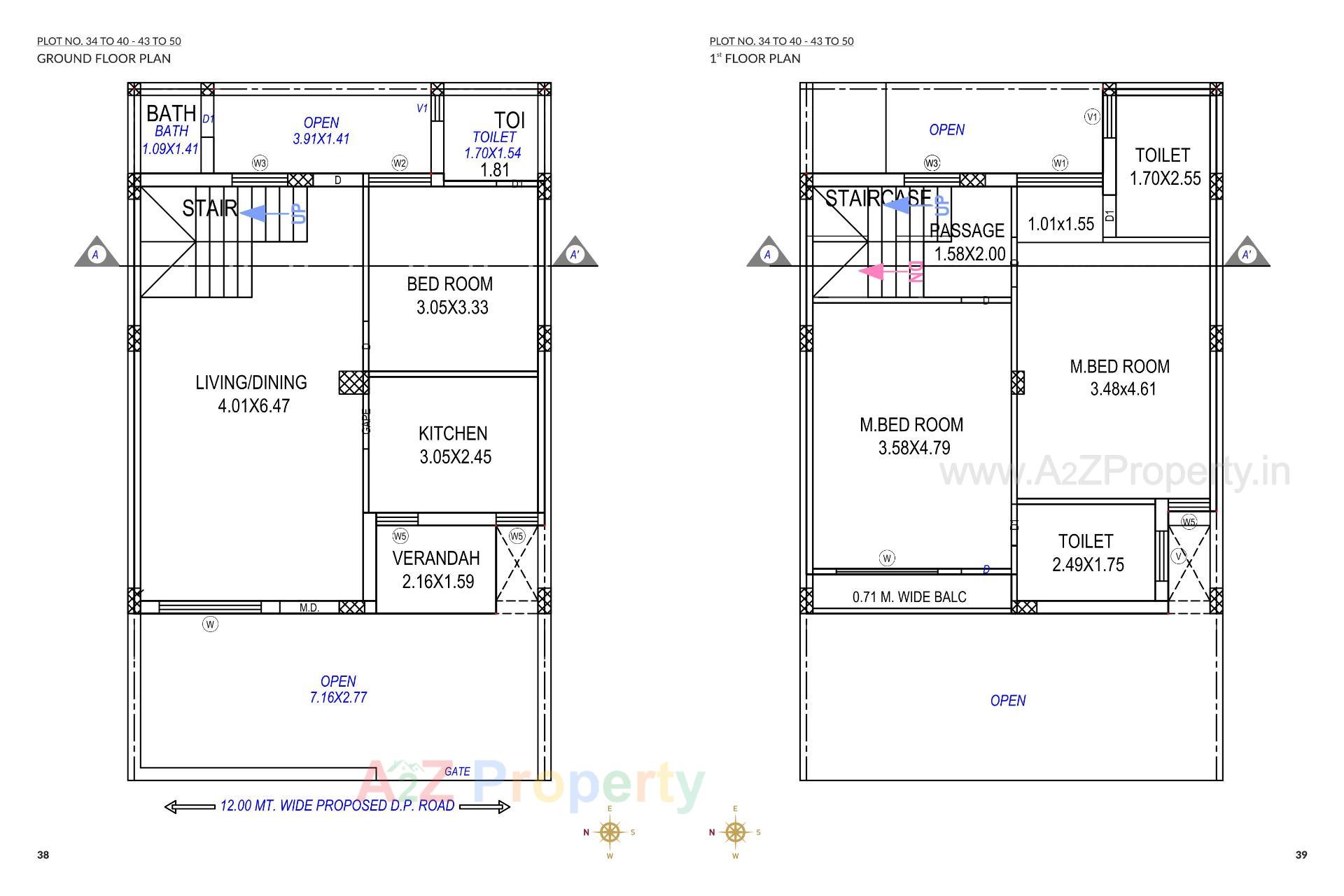 Layout of real estate project Ratnam Lavish Bungalows located at Ghanteshwar, Rajkot, Gujarat