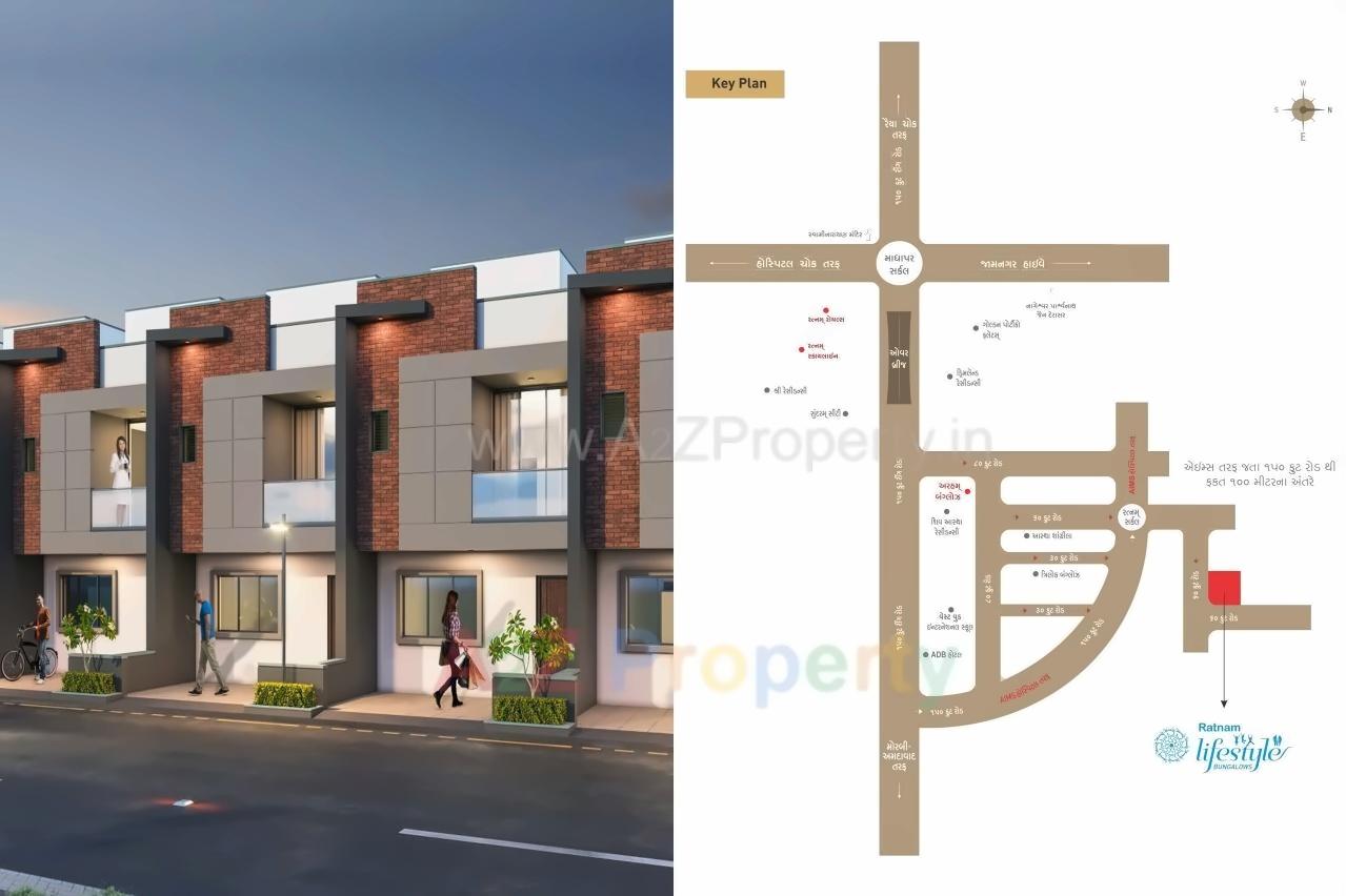  of real estate project Ratnam Lifestyle Bungalow located at Rajkot, Rajkot, Gujarat
