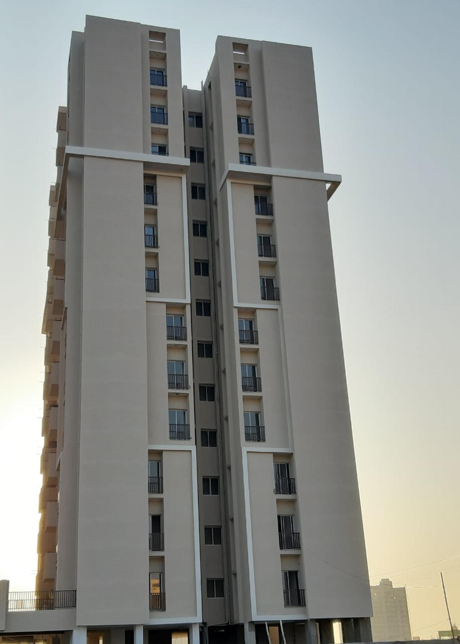 99705_const of real estate project Ratnam Pride located at Ghanteshwar, Rajkot, Gujarat