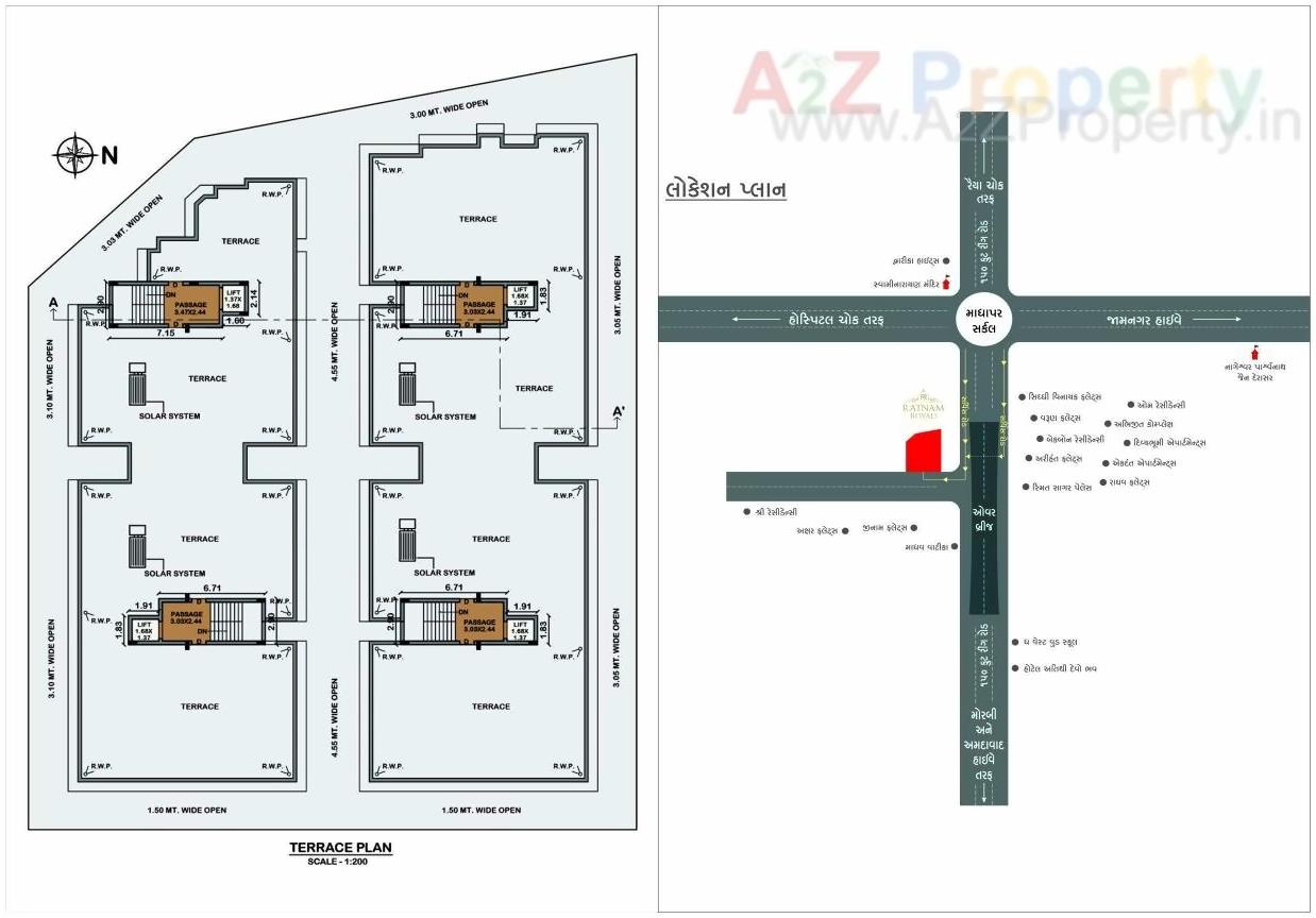  of real estate project Ratnam Royals located at Madhapar, Rajkot, Gujarat