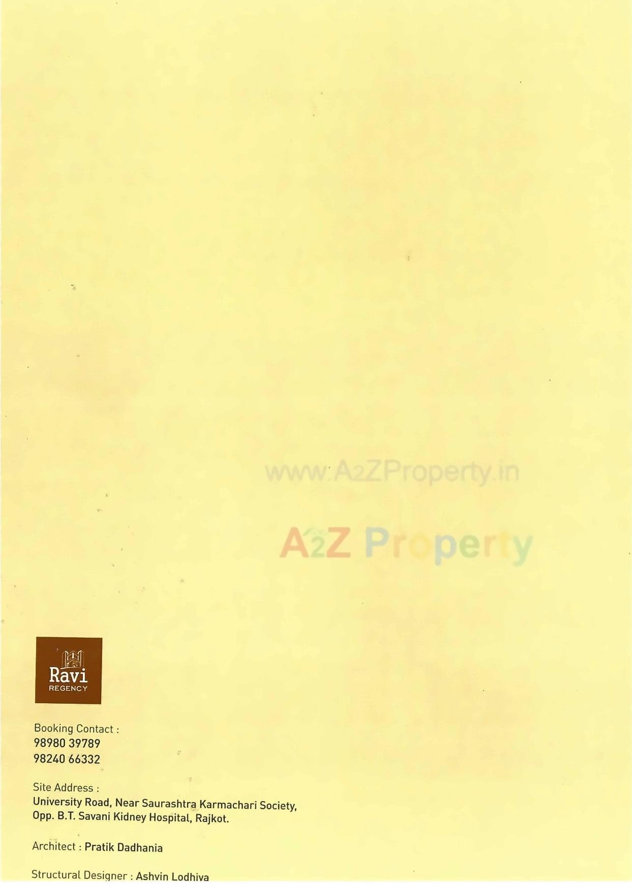  of real estate project Ravi Regency located at Raiya, Rajkot, Gujarat