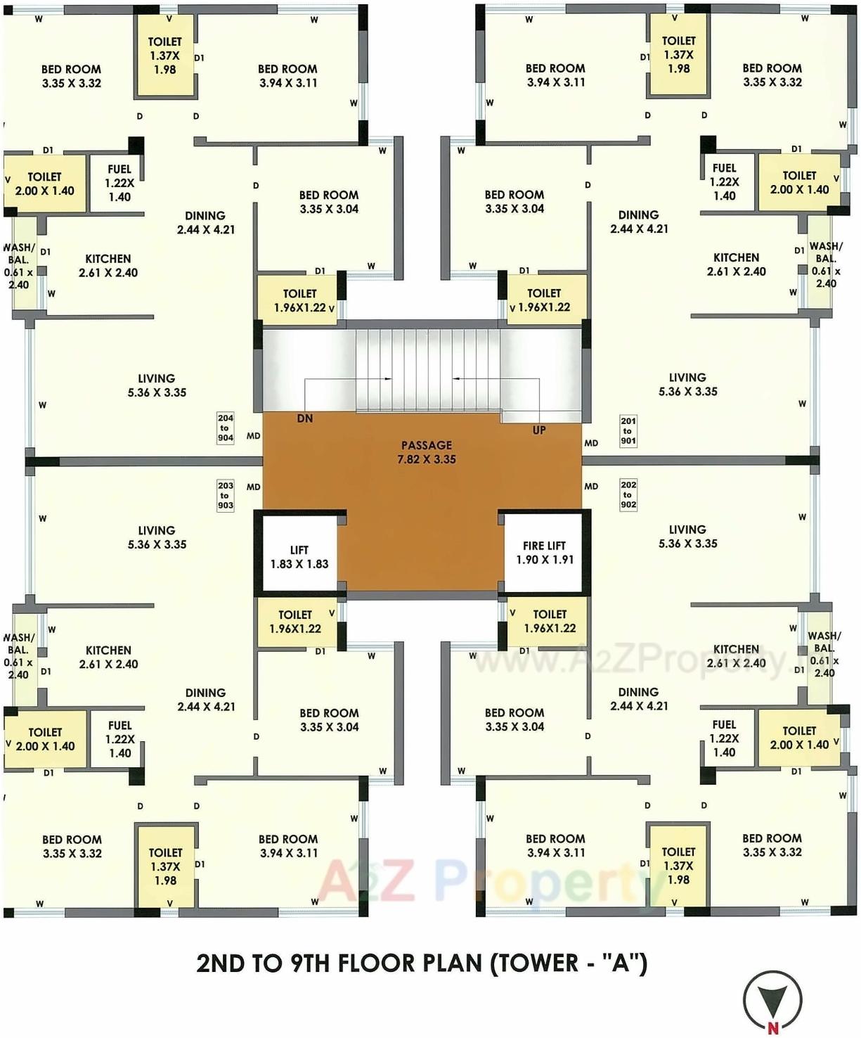 Layout of real estate project Ravi Regency located at Raiya, Rajkot, Gujarat