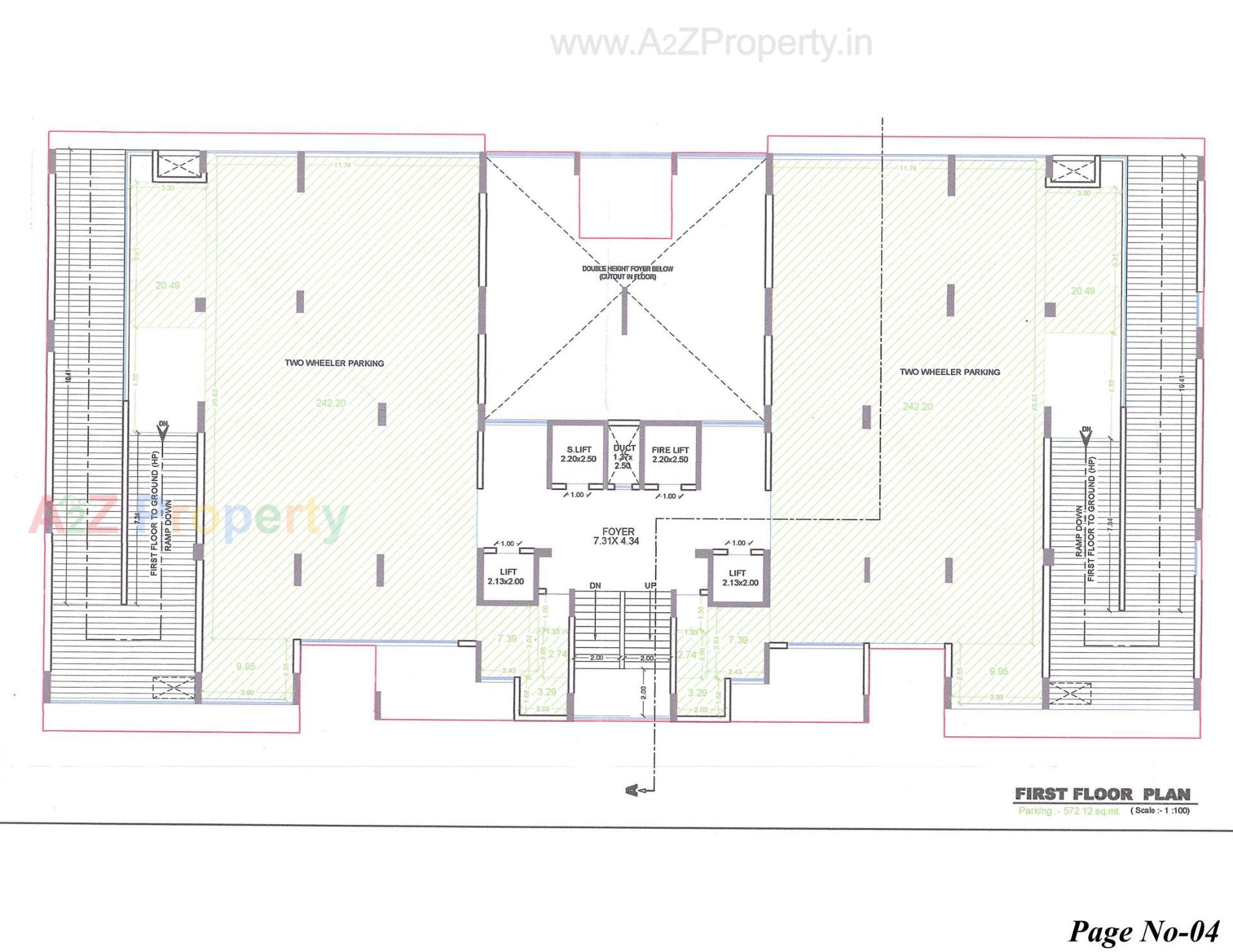Layout of real estate project Ravi Revanta located at Rajkot, Rajkot, Gujarat