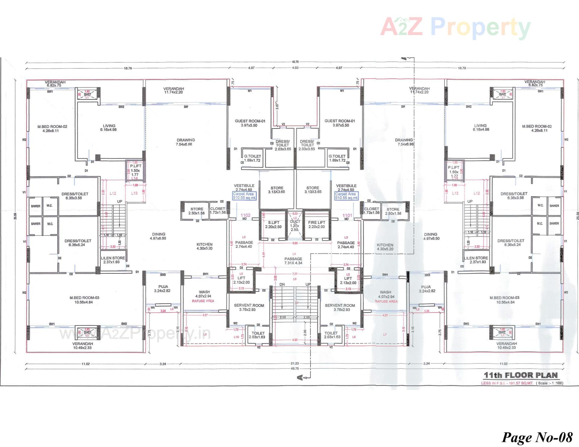 Layout of real estate project Ravi Revanta located at Rajkot, Rajkot, Gujarat