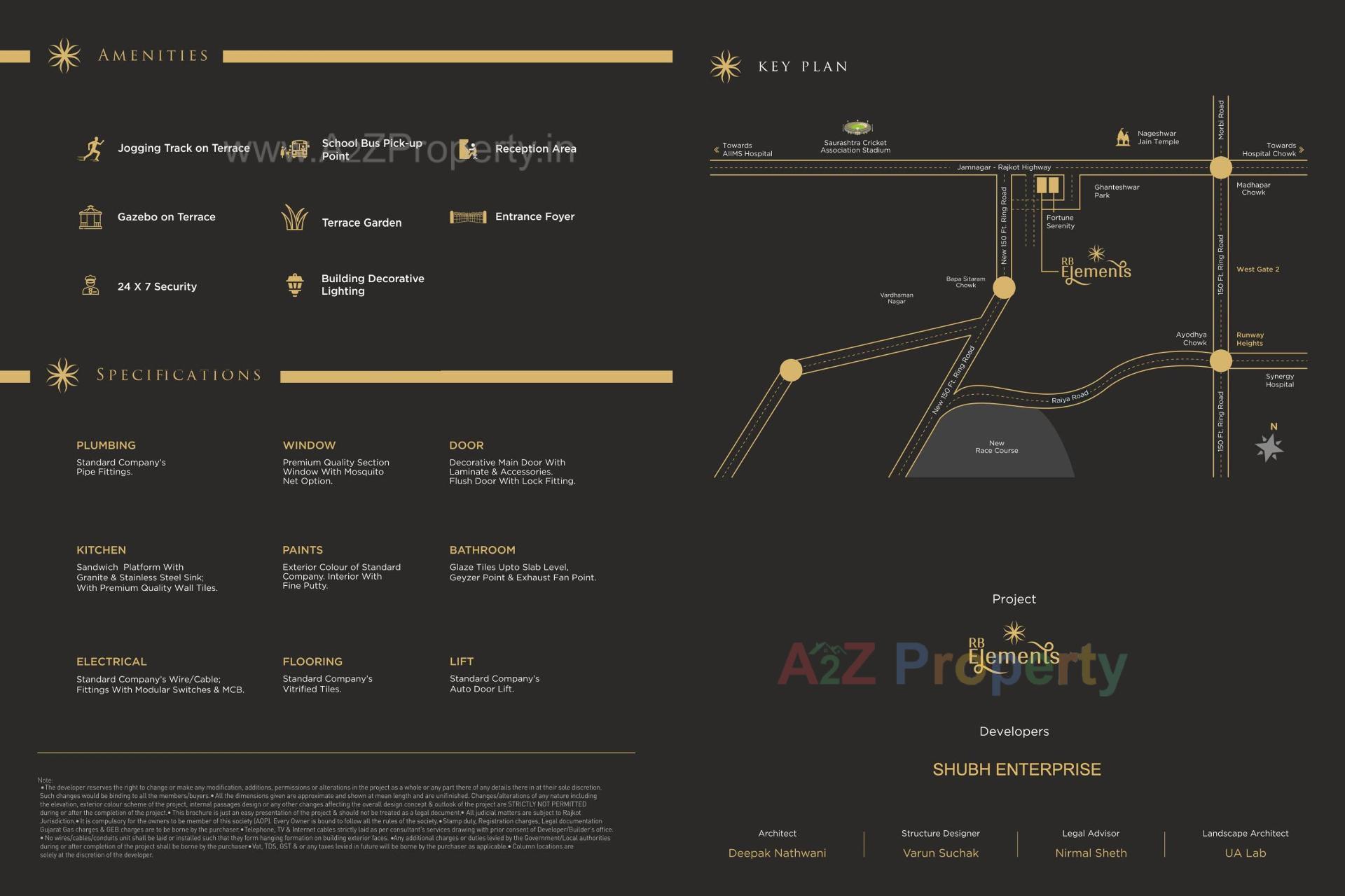  of real estate project Rb Elements located at Ghanteshwar, Rajkot, Gujarat
