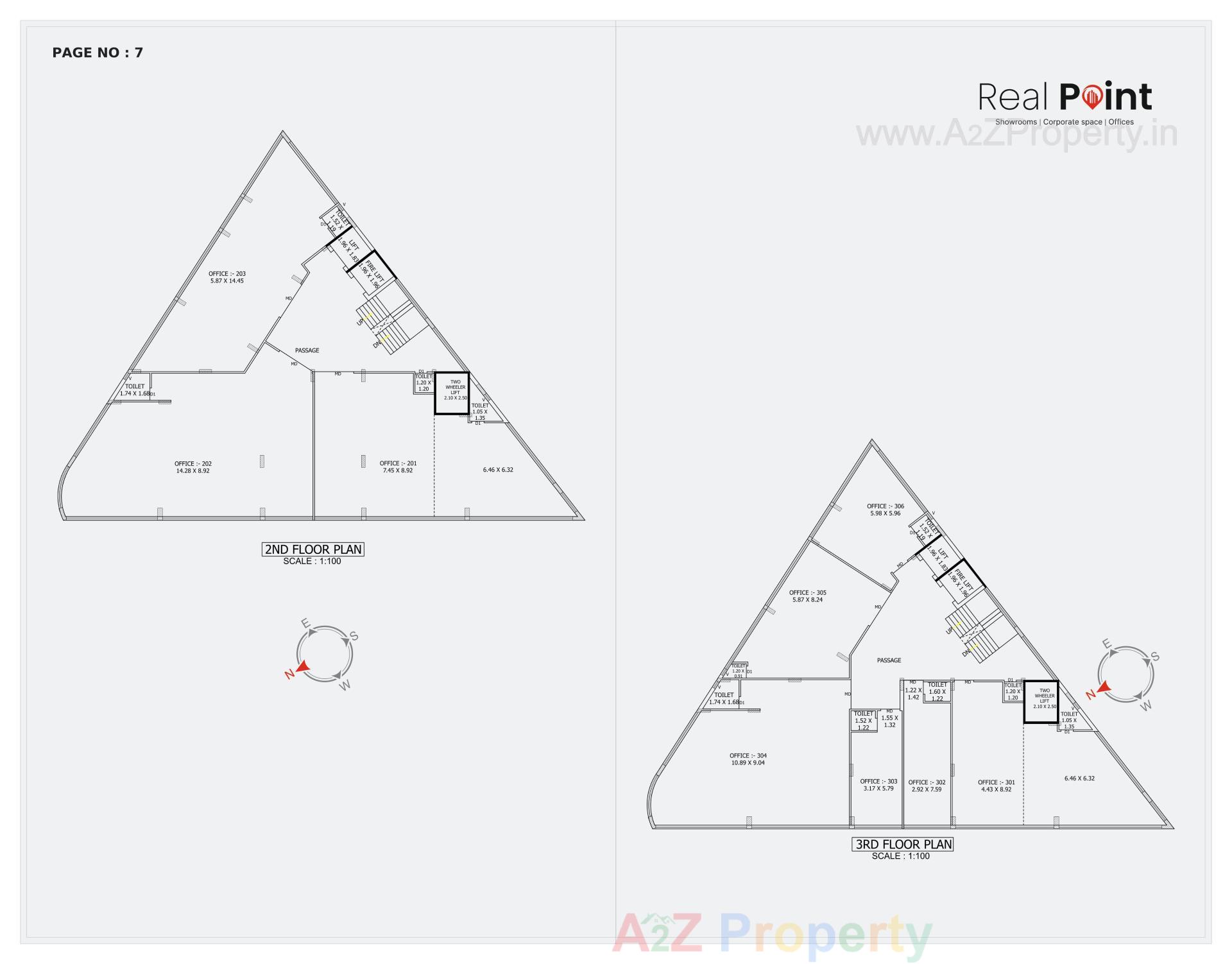  of real estate project Real Point located at Mavdi, Rajkot, Gujarat