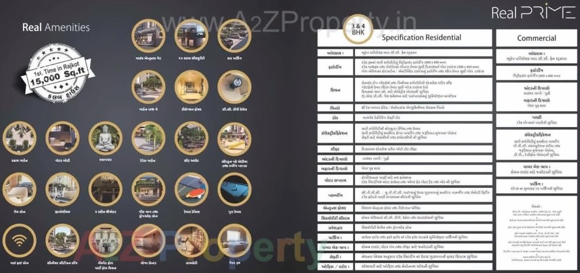  of real estate project Real Prime located at Rajkot, Rajkot, Gujarat