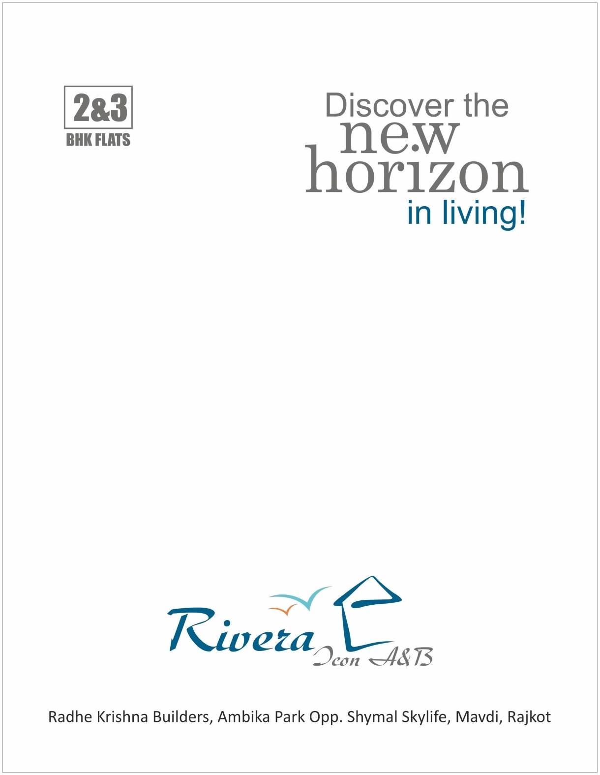  of real estate project Rivera Icon located at Mavdi, Rajkot, Gujarat