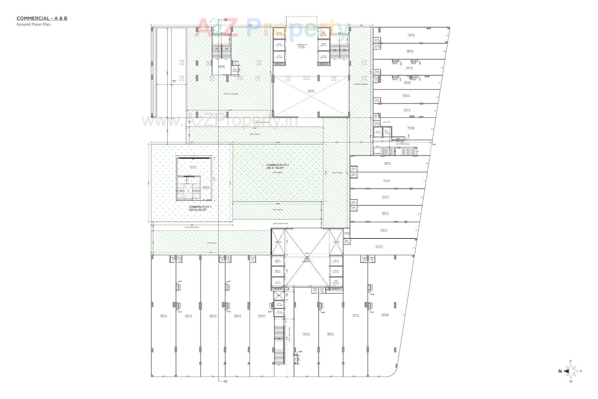 Layout of real estate project Rk Iconic located at Rajkot, Rajkot, Gujarat