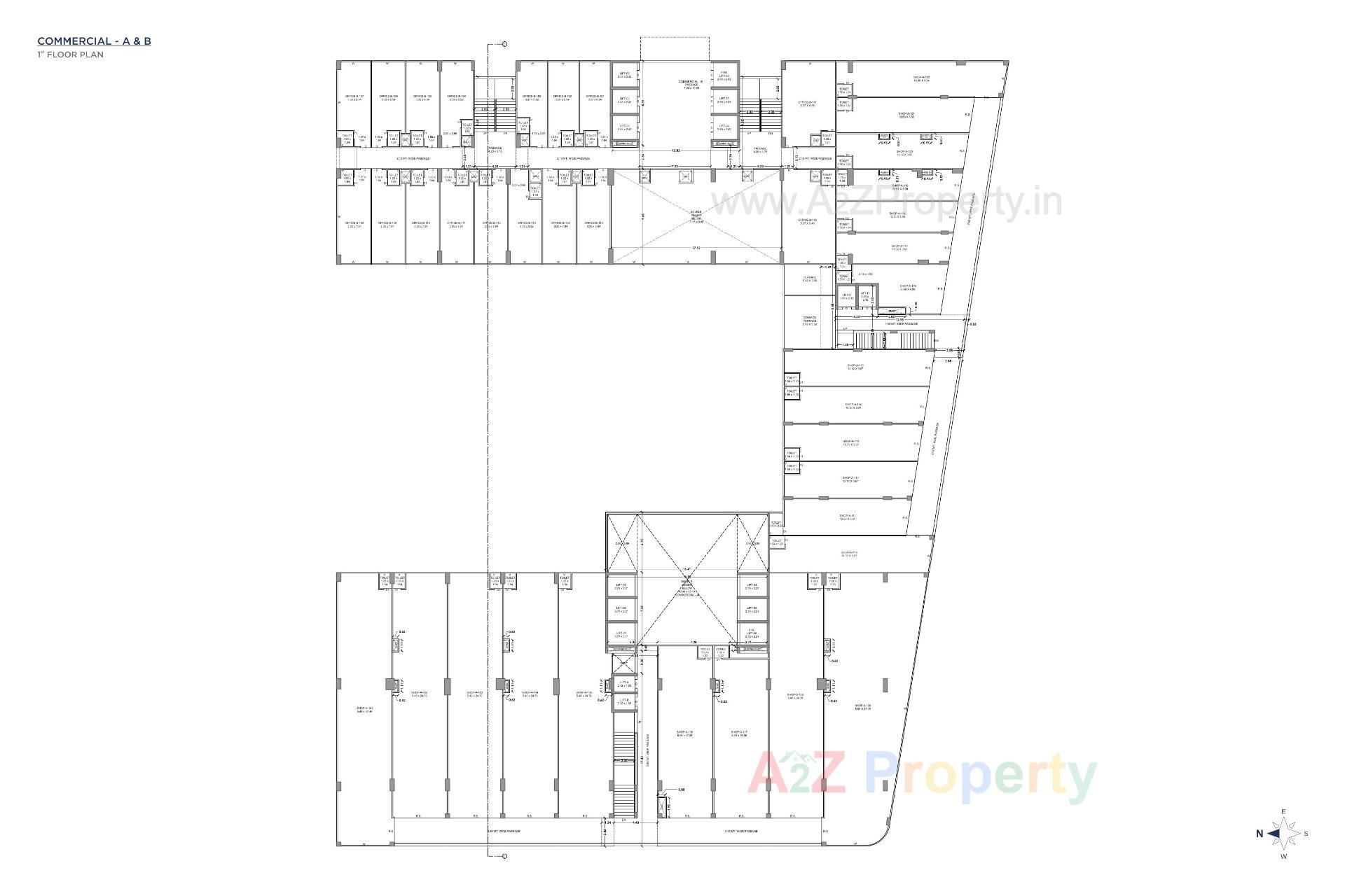 Layout of real estate project Rk Iconic located at Rajkot, Rajkot, Gujarat