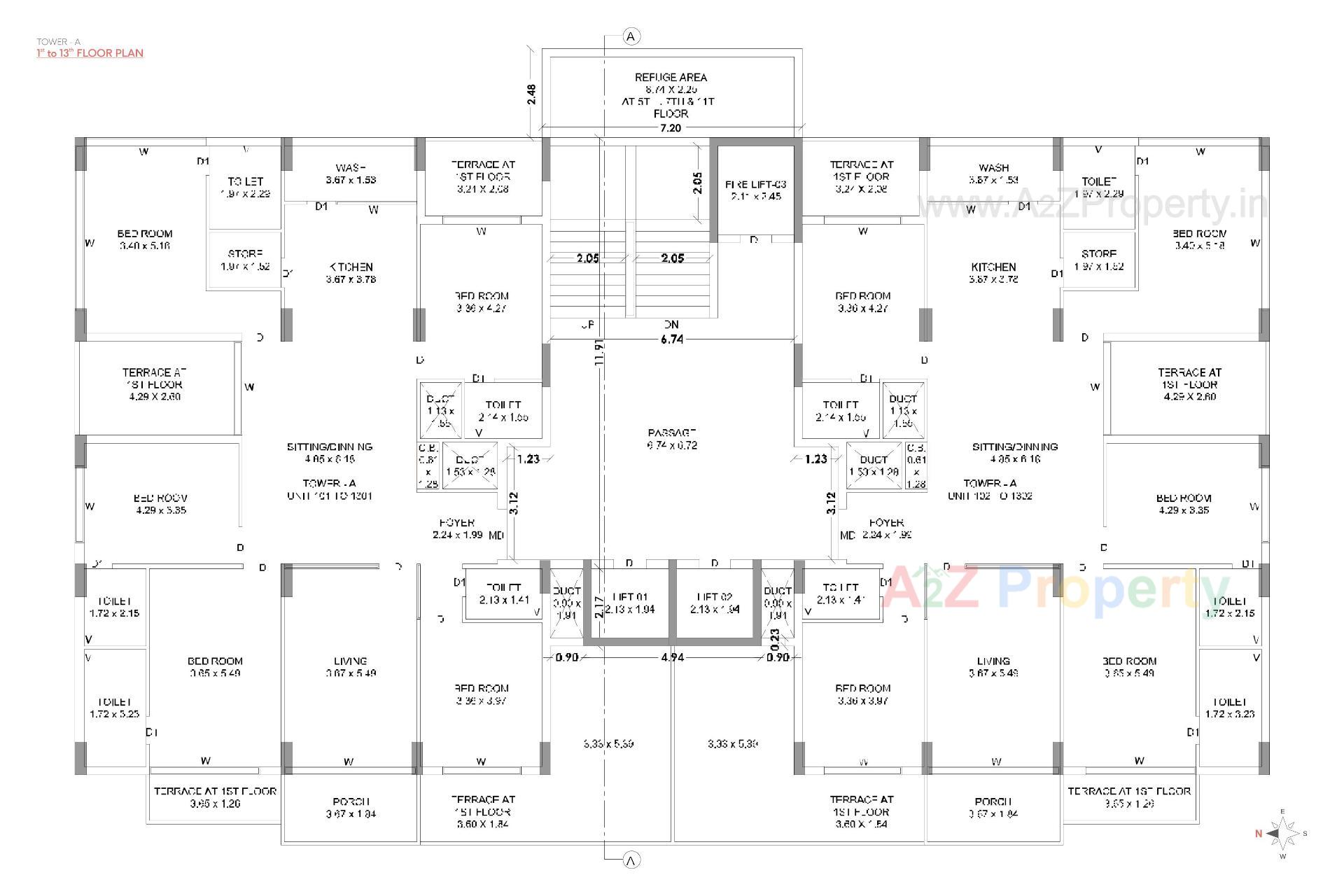 Layout of real estate project Rk Park View located at Rajkot, Rajkot, Gujarat
