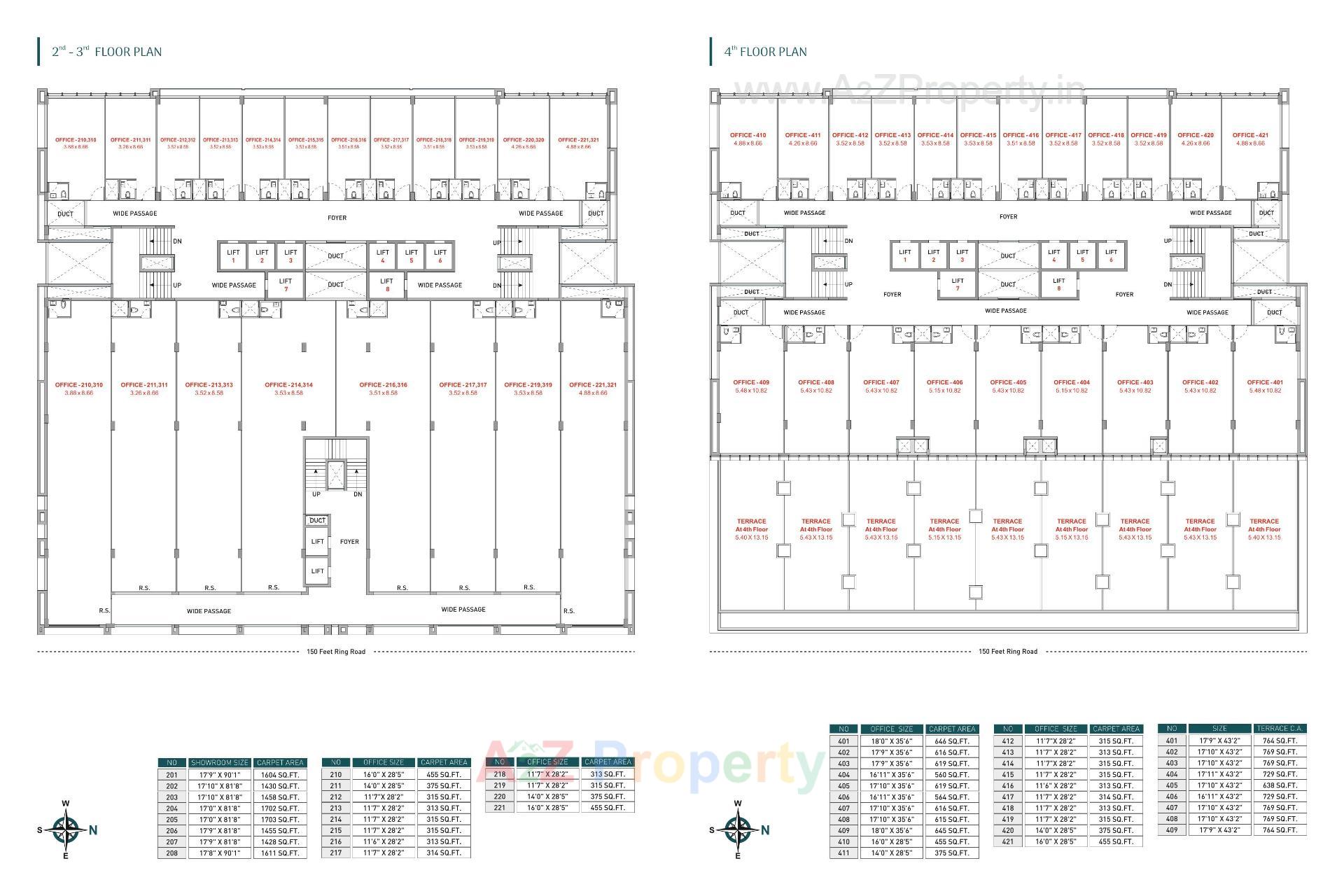 Layout of real estate project Rk Supreme located at Rajkot, Rajkot, Gujarat