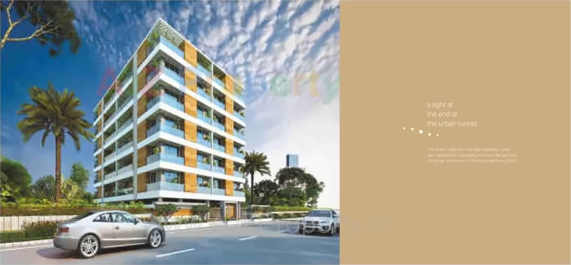 3D Elevation of real estate project Royal Paradise located at Raiya, Rajkot, Gujarat