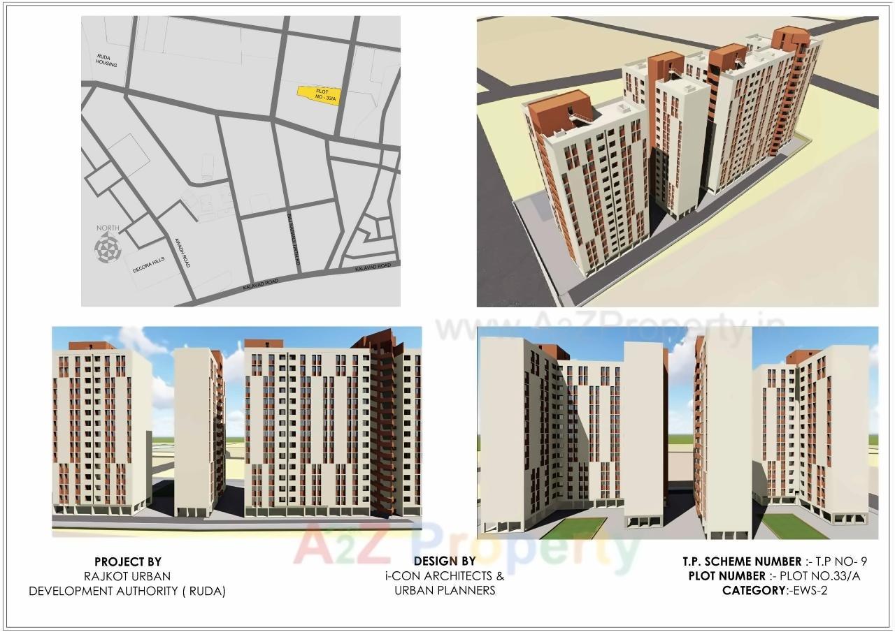  of real estate project Ruda Pmay Tp 9 Fp 33a Ews located at Mo, Rajkot, Gujarat