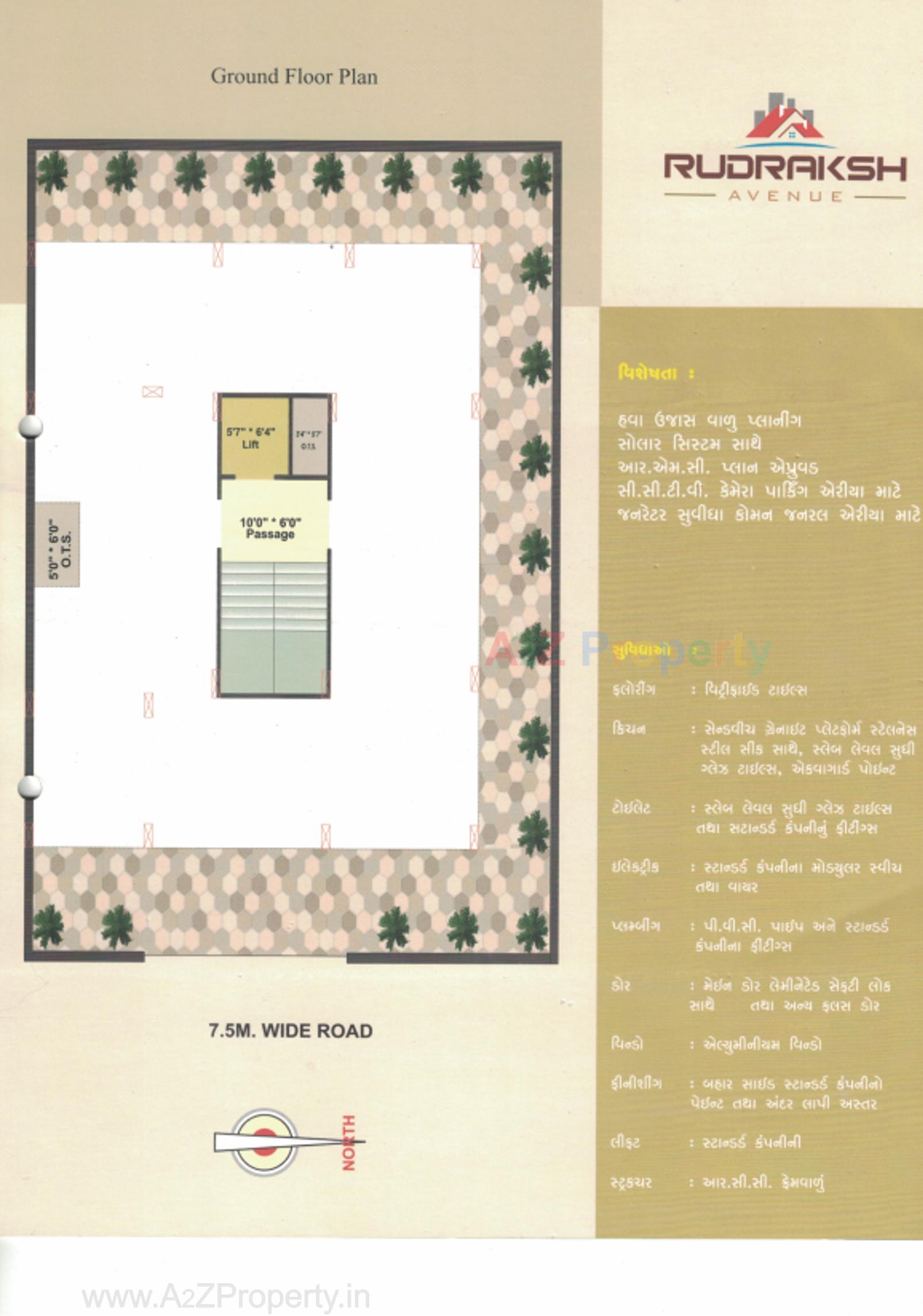  of real estate project Rudraksh Avenue located at Mujka, Rajkot, Gujarat