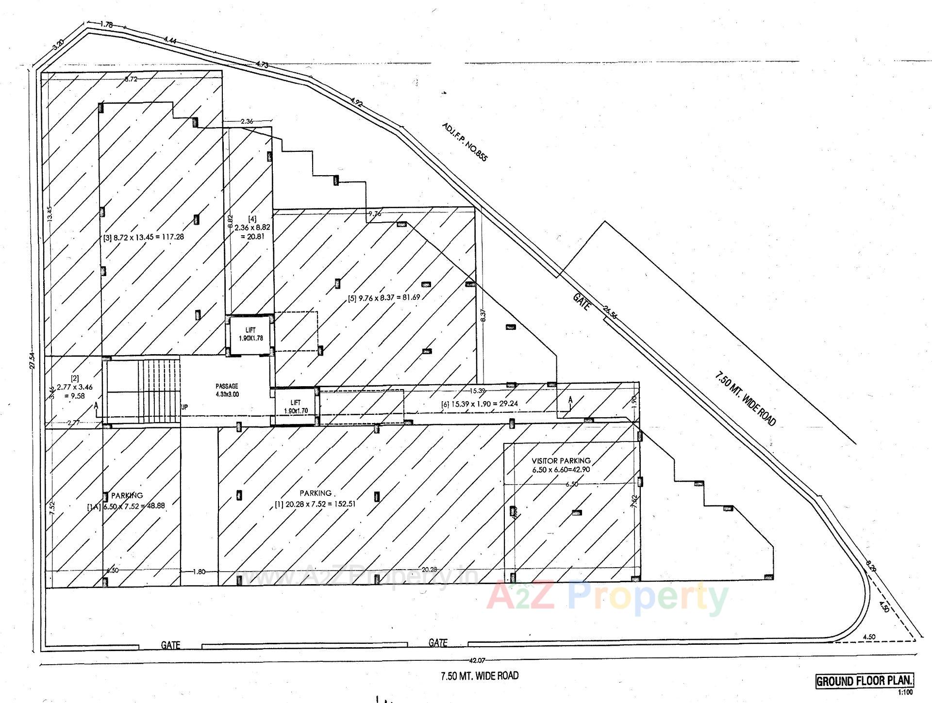  of real estate project S K Diamond located at Rajkot, Rajkot, Gujarat