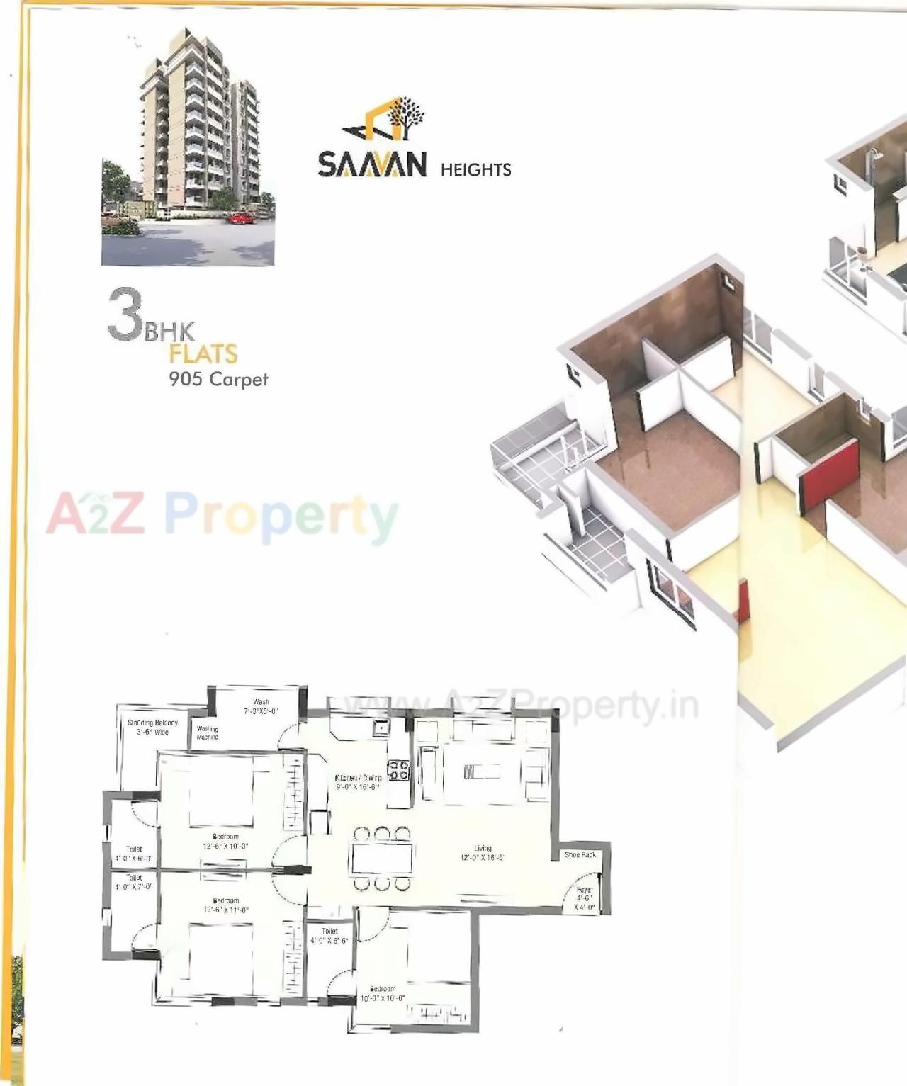 Layout of real estate project Saavan Bunglows located at Mavdi, Rajkot, Gujarat