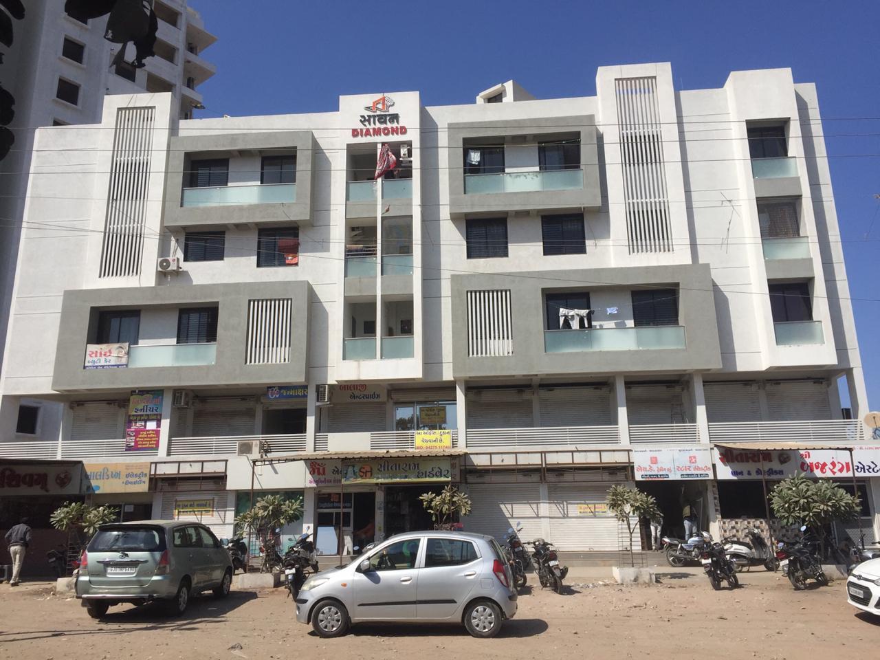 126704_const of real estate project Saavan Diamond located at Mavdi, Rajkot, Gujarat