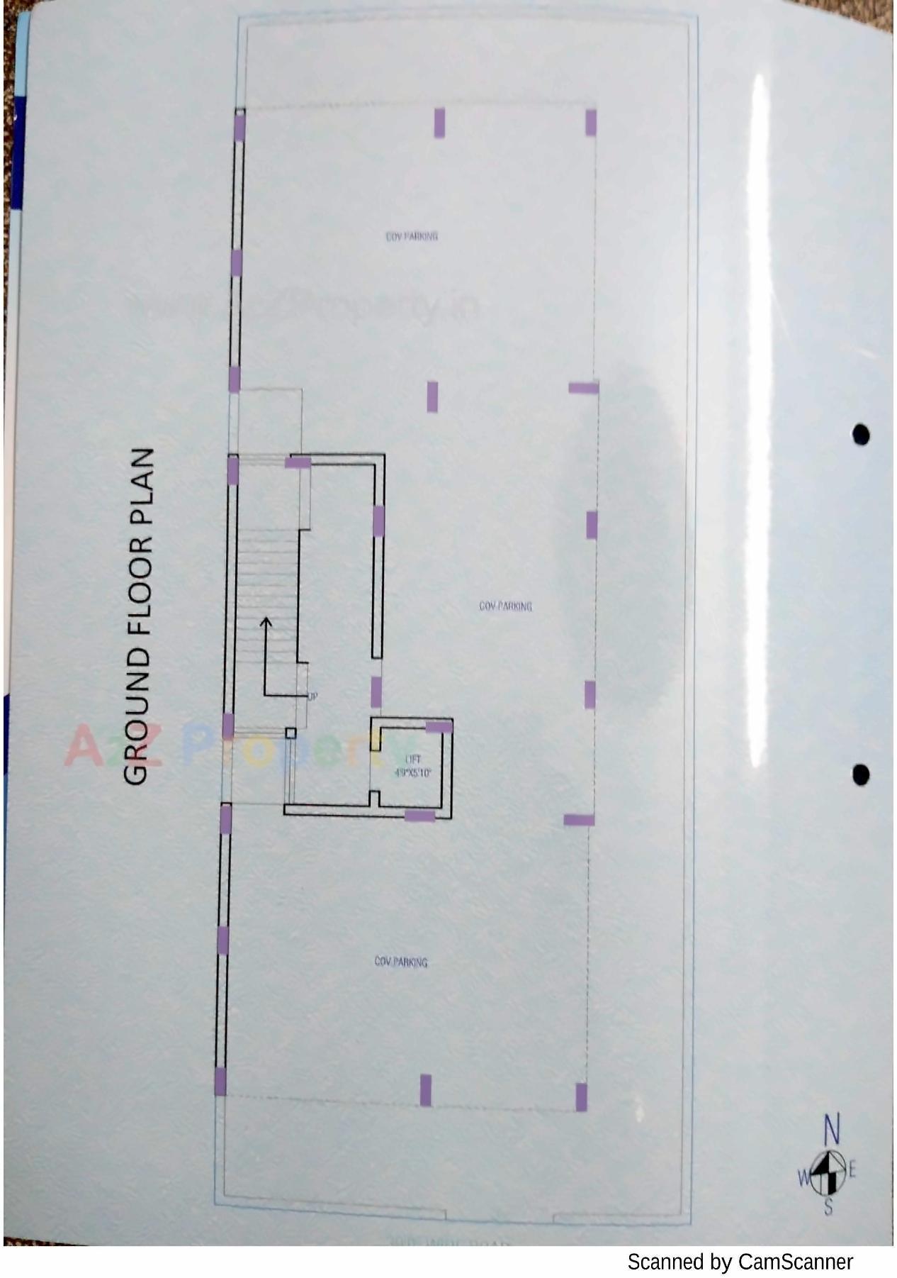 Layout of real estate project Saffron Pride located at Rajkot, Rajkot, Gujarat