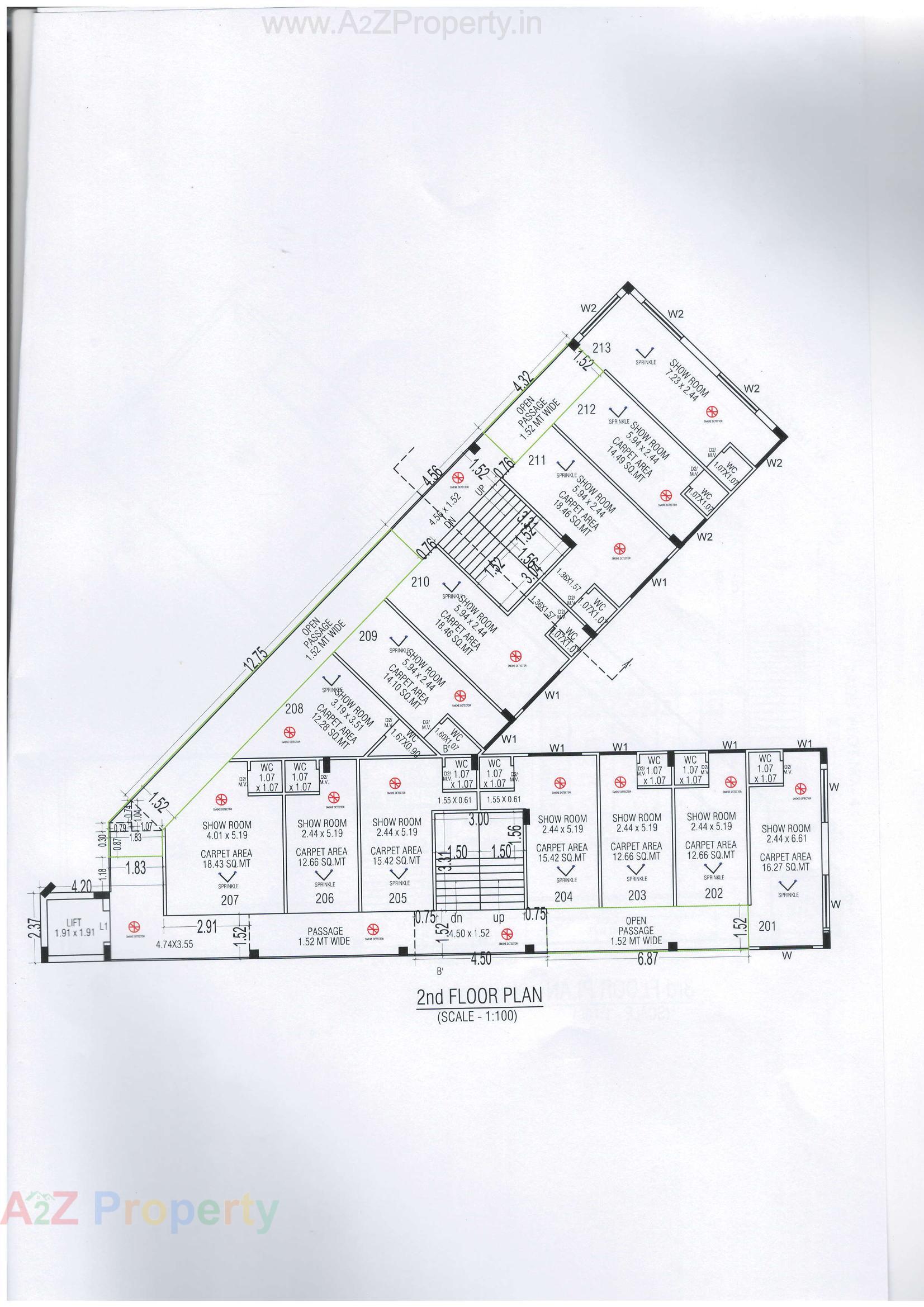  of real estate project Sakar Prime located at Rajkot, Rajkot, Gujarat