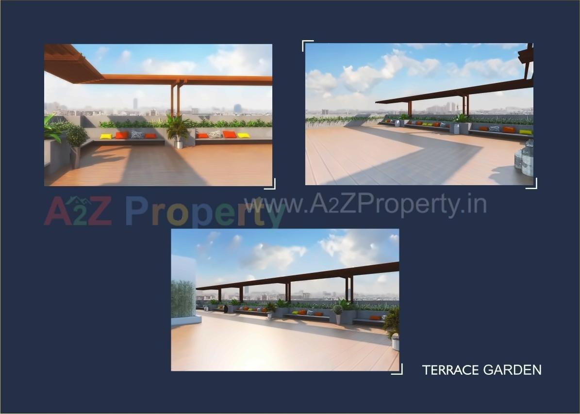 3D Elevation of real estate project Saketam located at Nana-mava, Rajkot, Gujarat