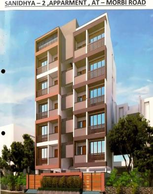 Elevation of real estate project Sanidhya located at Rajkot, Rajkot, Gujarat
