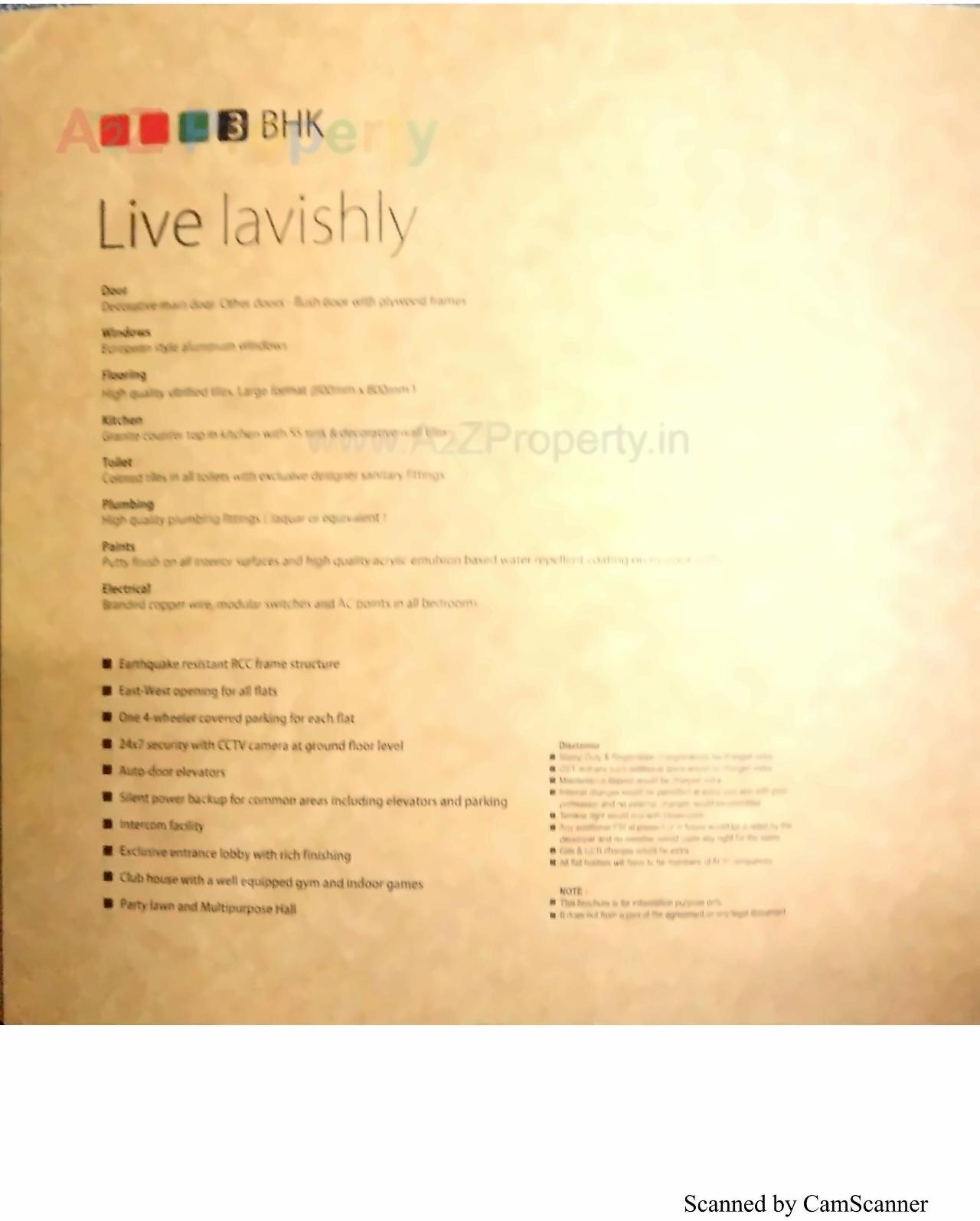  of real estate project Sanidhya located at Mavdi, Rajkot, Gujarat