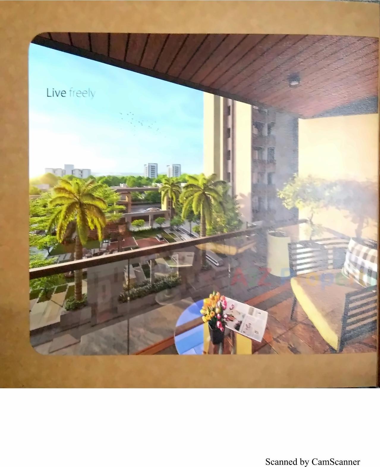 3D Elevation of real estate project Sanidhya located at Mavdi, Rajkot, Gujarat