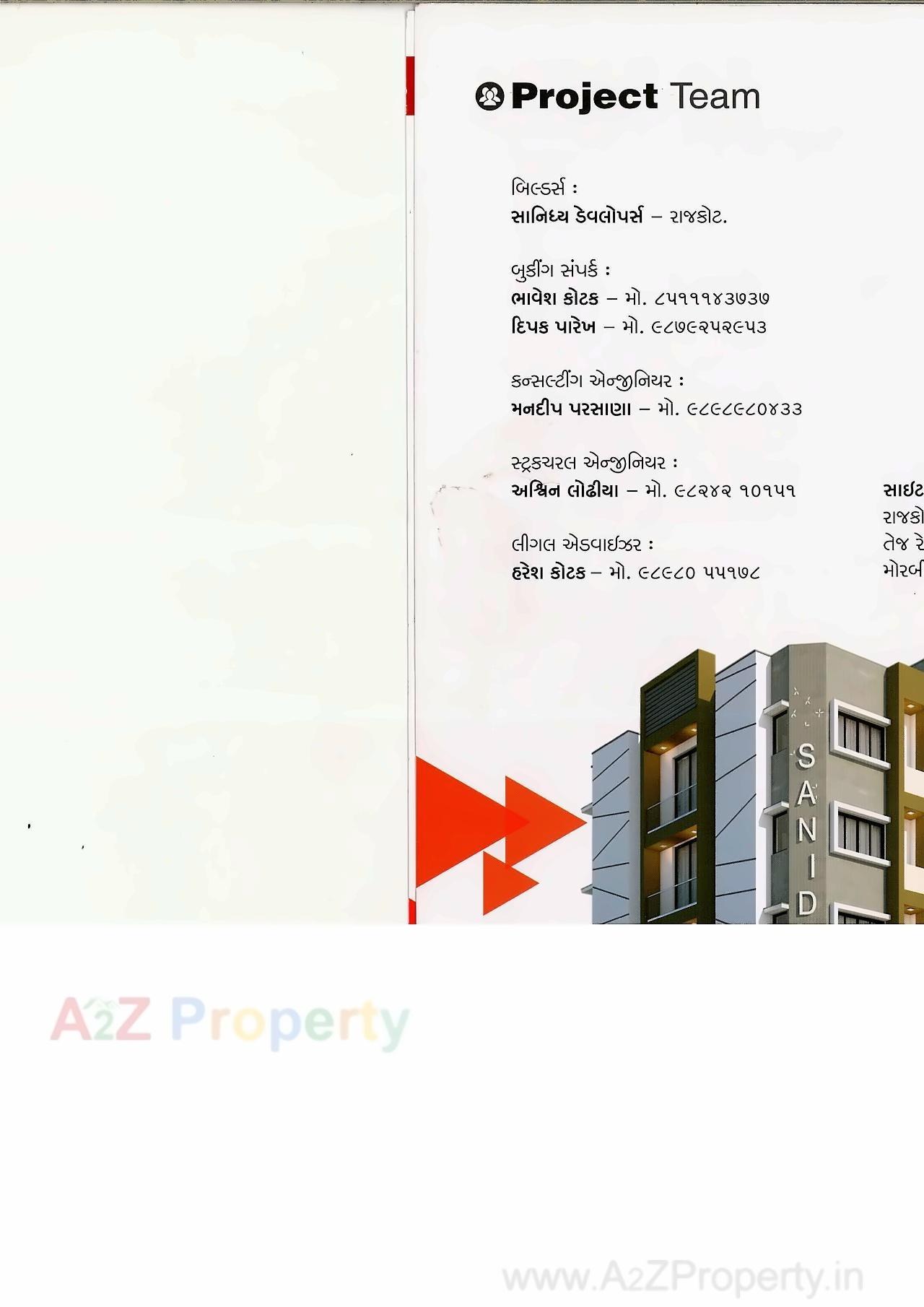  of real estate project Sanidhya Appartment located at Rajkot, Rajkot, Gujarat