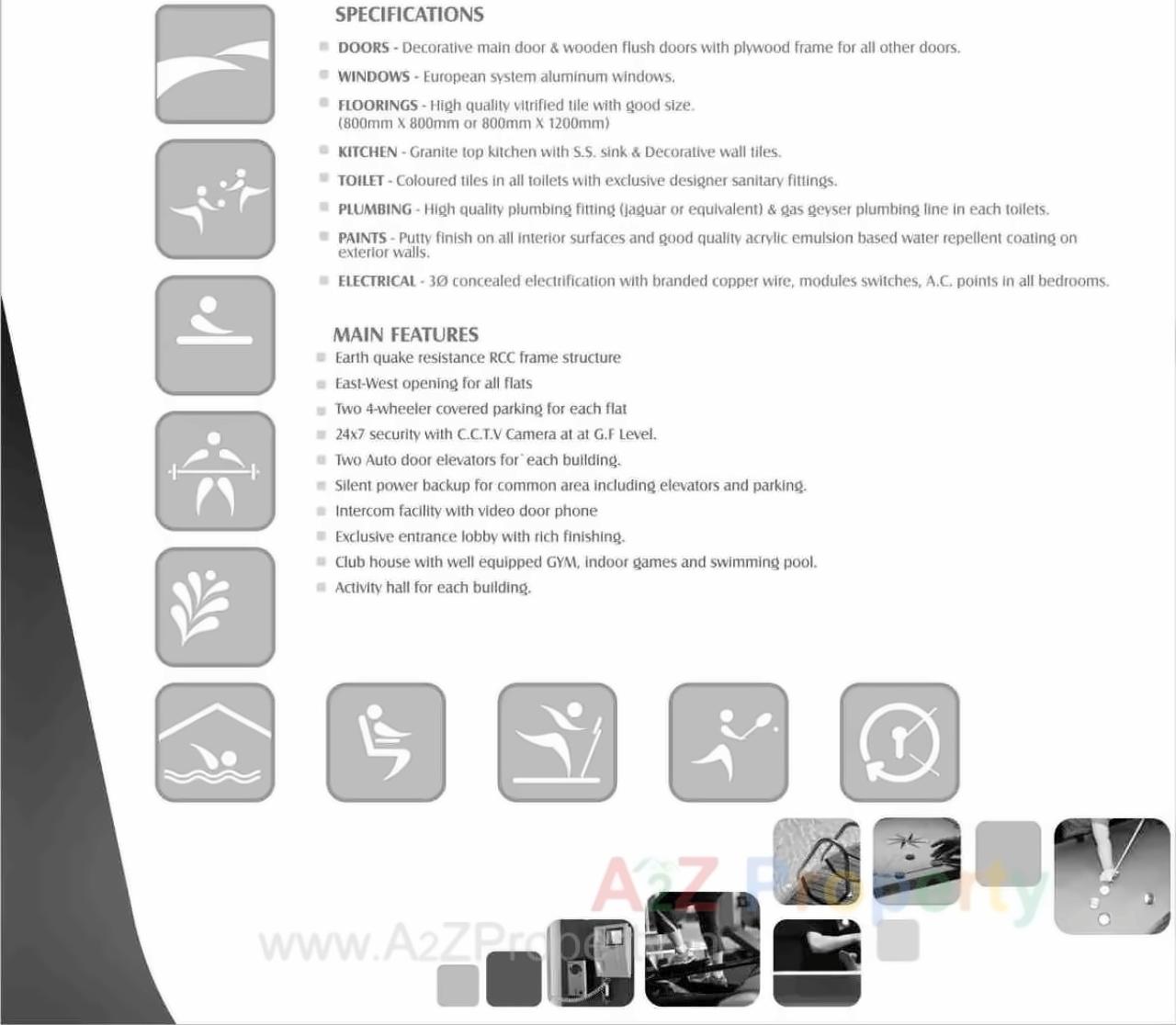  of real estate project Sanidhya Green located at Mavdi, Rajkot, Gujarat