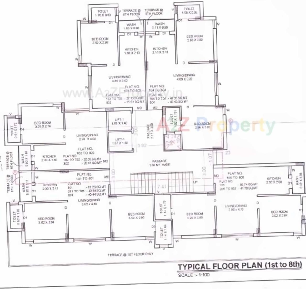 Layout of real estate project Sankalp located at Raiya, Rajkot, Gujarat