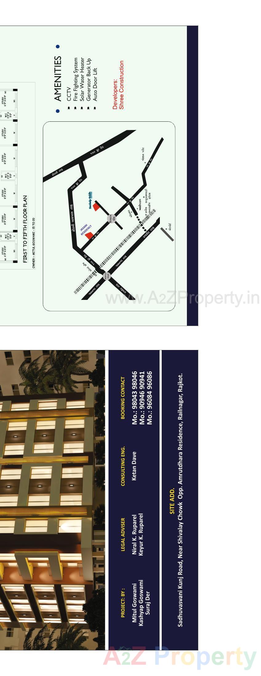 Layout of real estate project Sankalp Siddh Heritage located at Rajkot, Rajkot, Gujarat