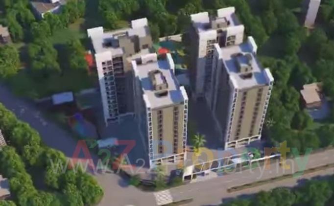 3D Elevation of real estate project Sanskar City located at Mavdi, Rajkot, Gujarat