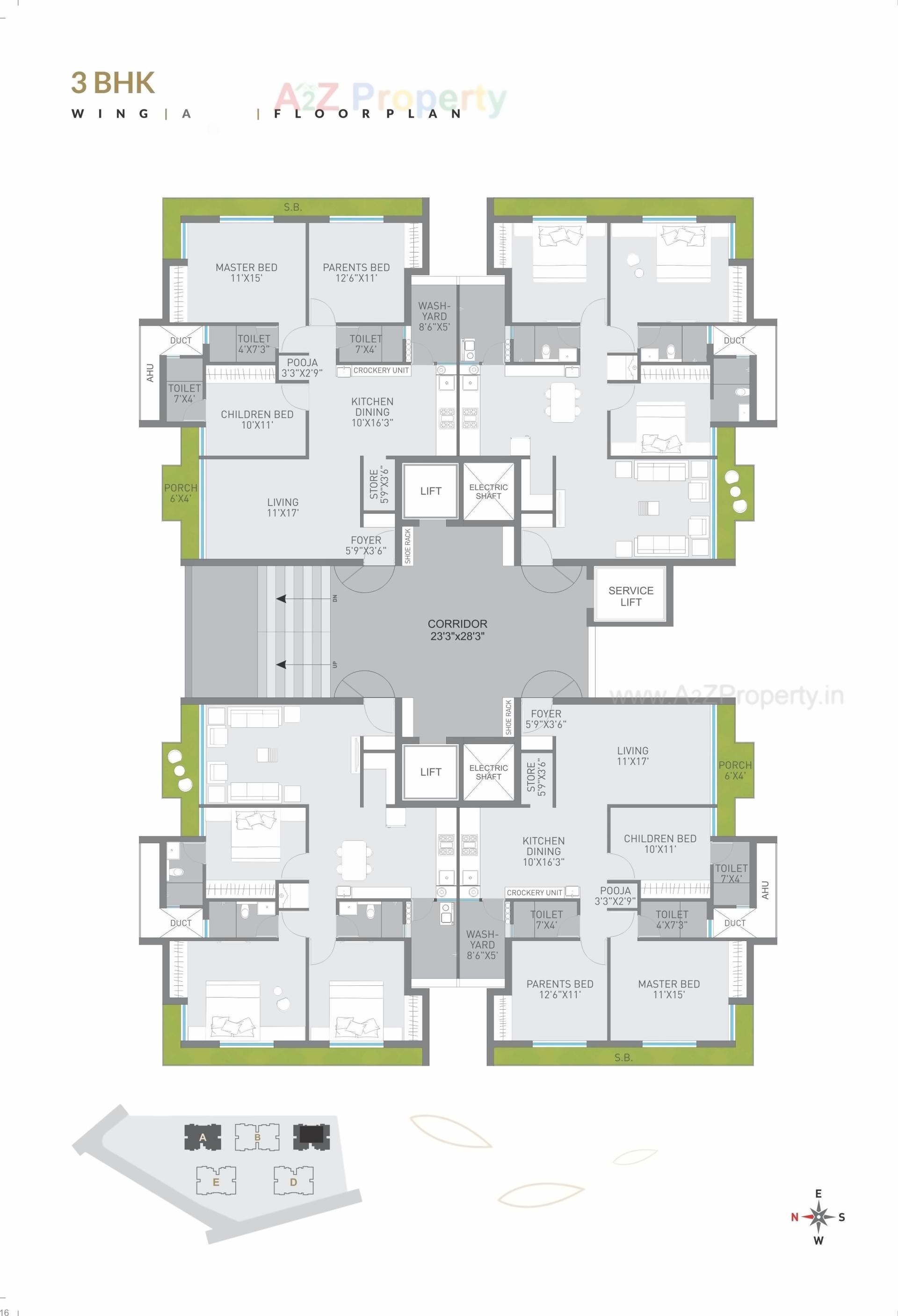 Layout of real estate project Sanskar Sanidhya located at Rajkot, Rajkot, Gujarat