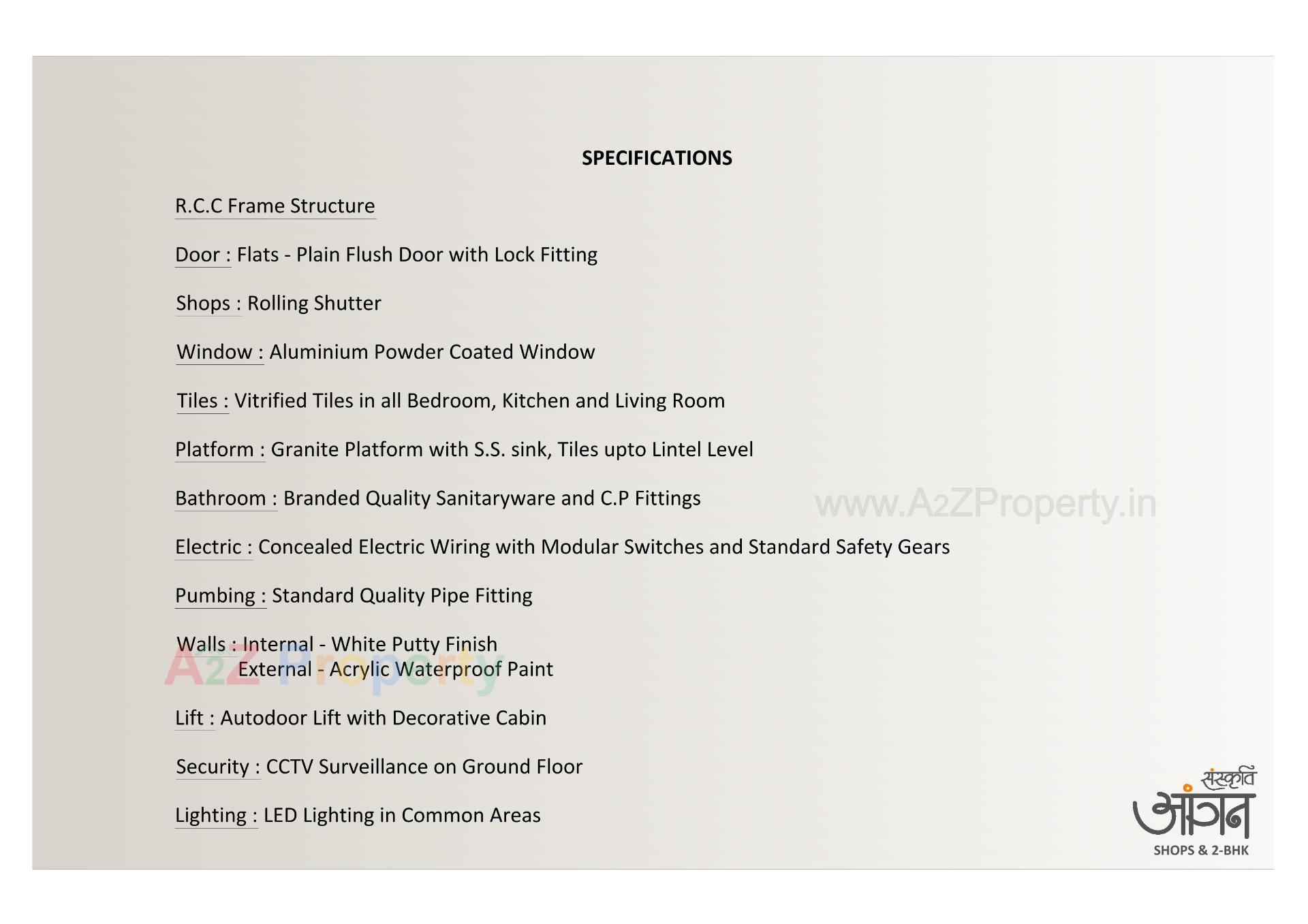  of real estate project Sanskruti Aangan located at Rajkot, Rajkot, Gujarat