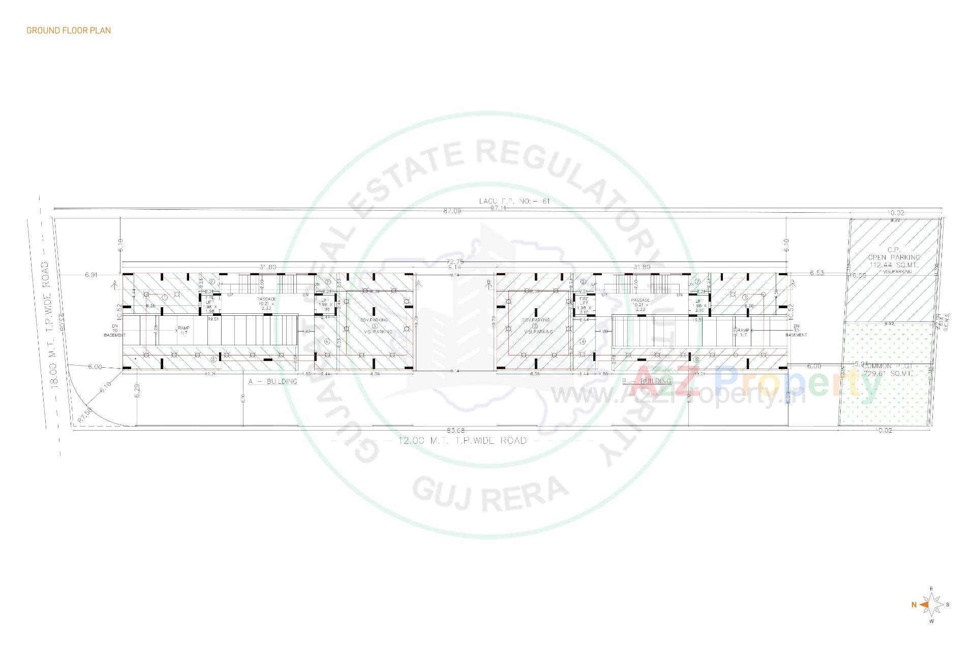  of real estate project Sanskruti West located at Mavdi, Rajkot, Gujarat