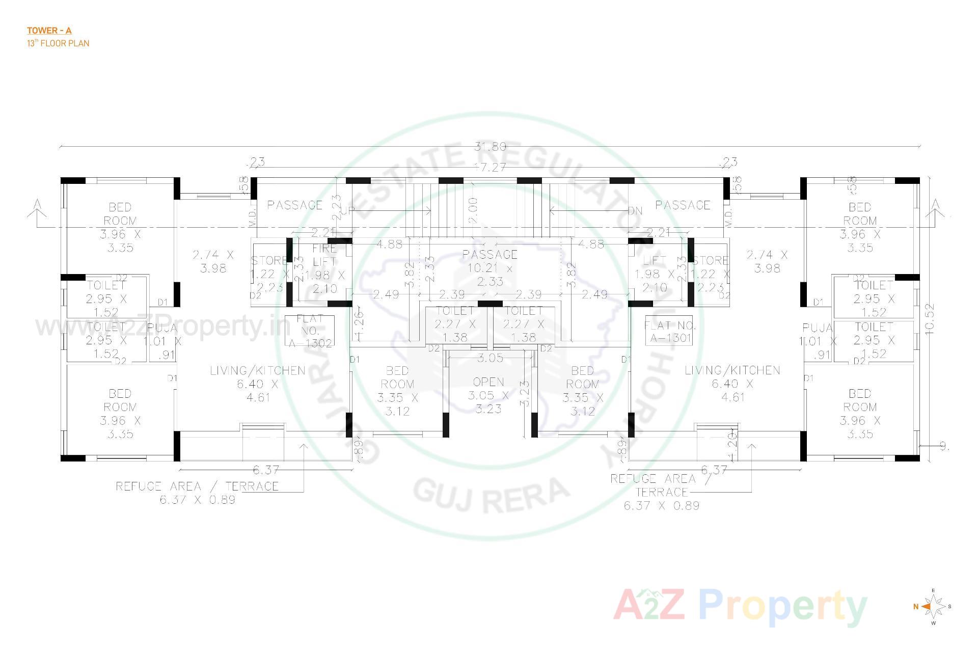  of real estate project Sanskruti West located at Mavdi, Rajkot, Gujarat