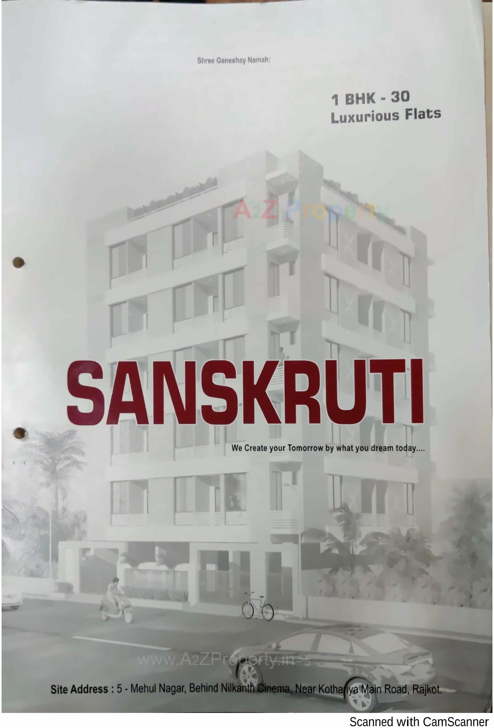  of real estate project Sanskruti located at Rajkot, Rajkot, Gujarat