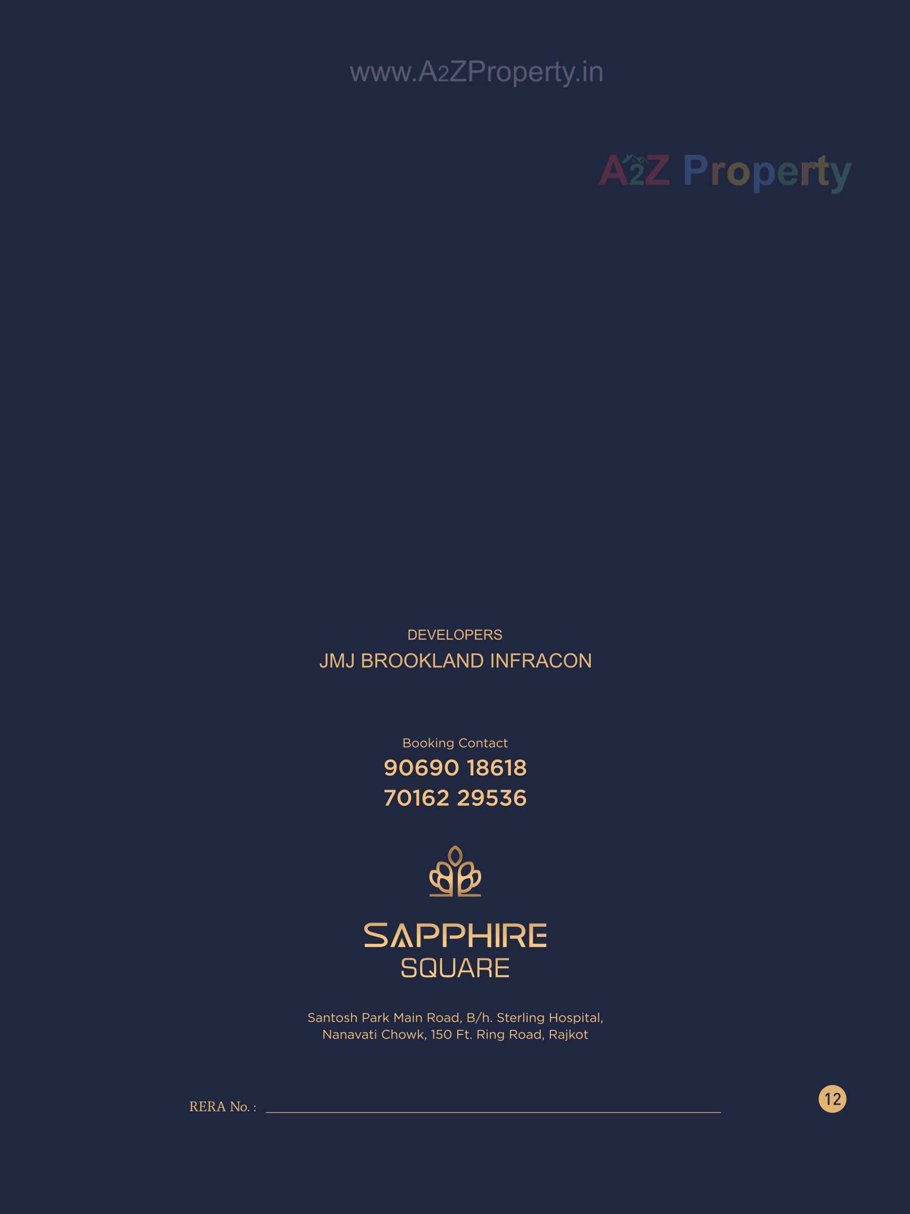  of real estate project Sapphire Square located at Raiya, Rajkot, Gujarat