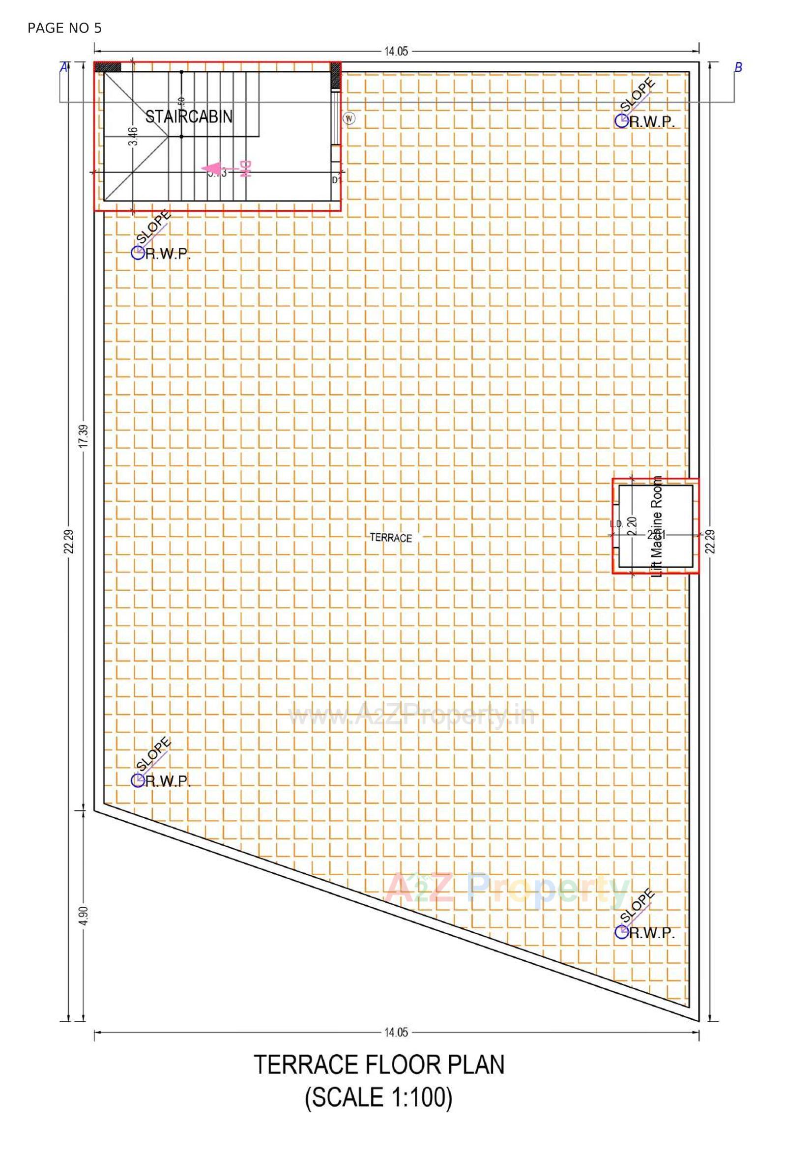 Layout of real estate project Sardar Arcade located at Kothariya, Rajkot, Gujarat