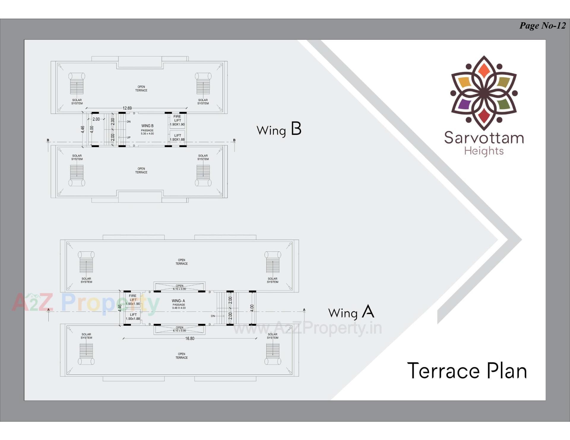  of real estate project Sarvottam Heights located at Kangashiyali, Rajkot, Gujarat