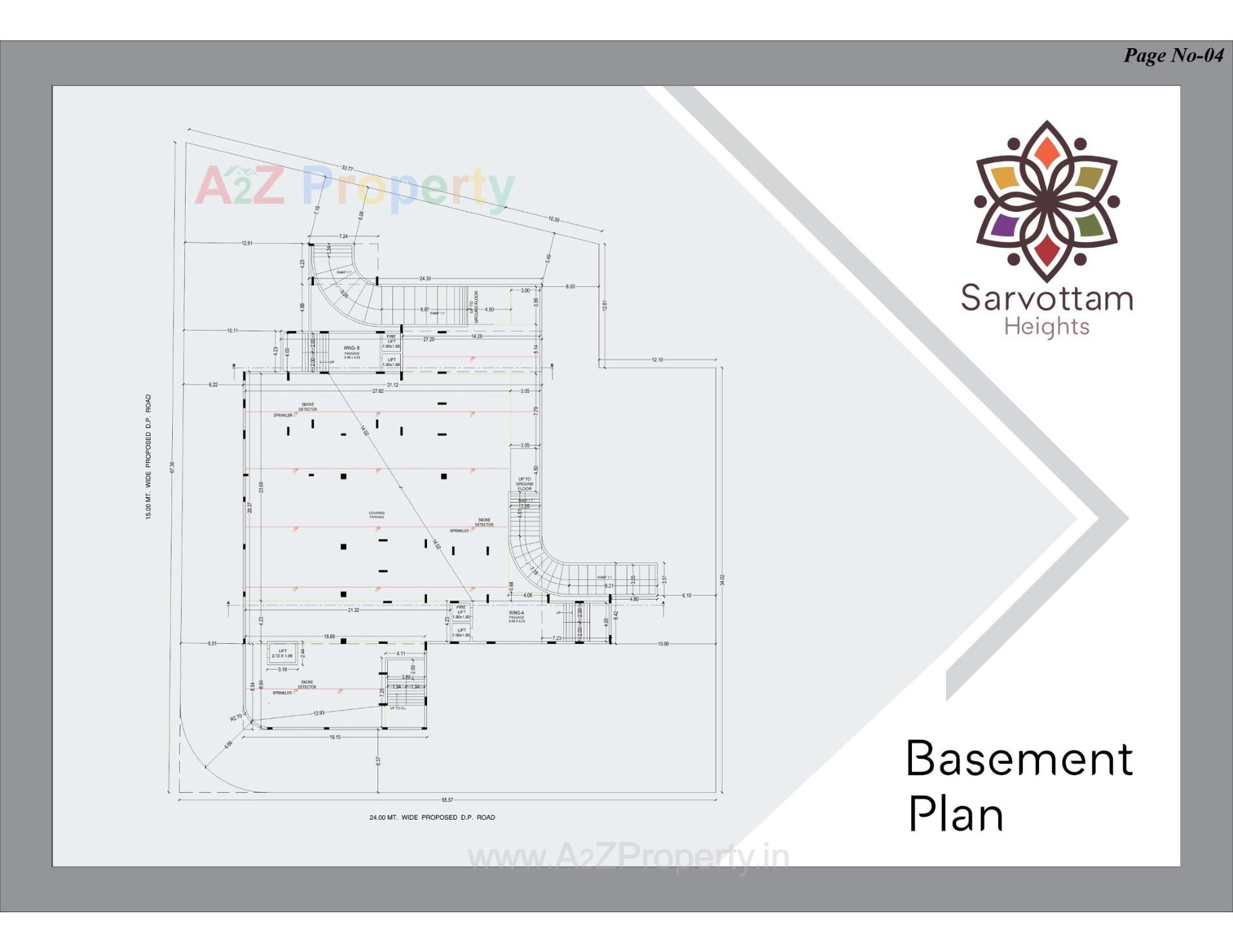  of real estate project Sarvottam Heights located at Kangashiyali, Rajkot, Gujarat