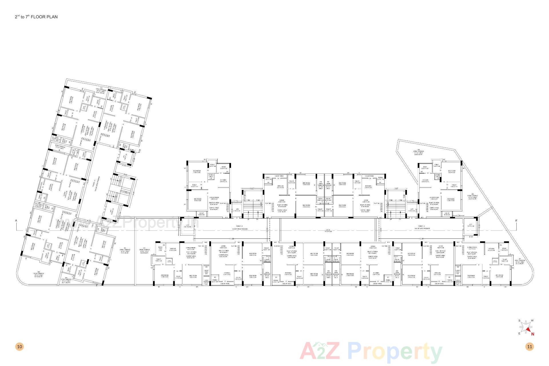 Layout of real estate project Satellite Pride located at Rajkot, Rajkot, Gujarat
